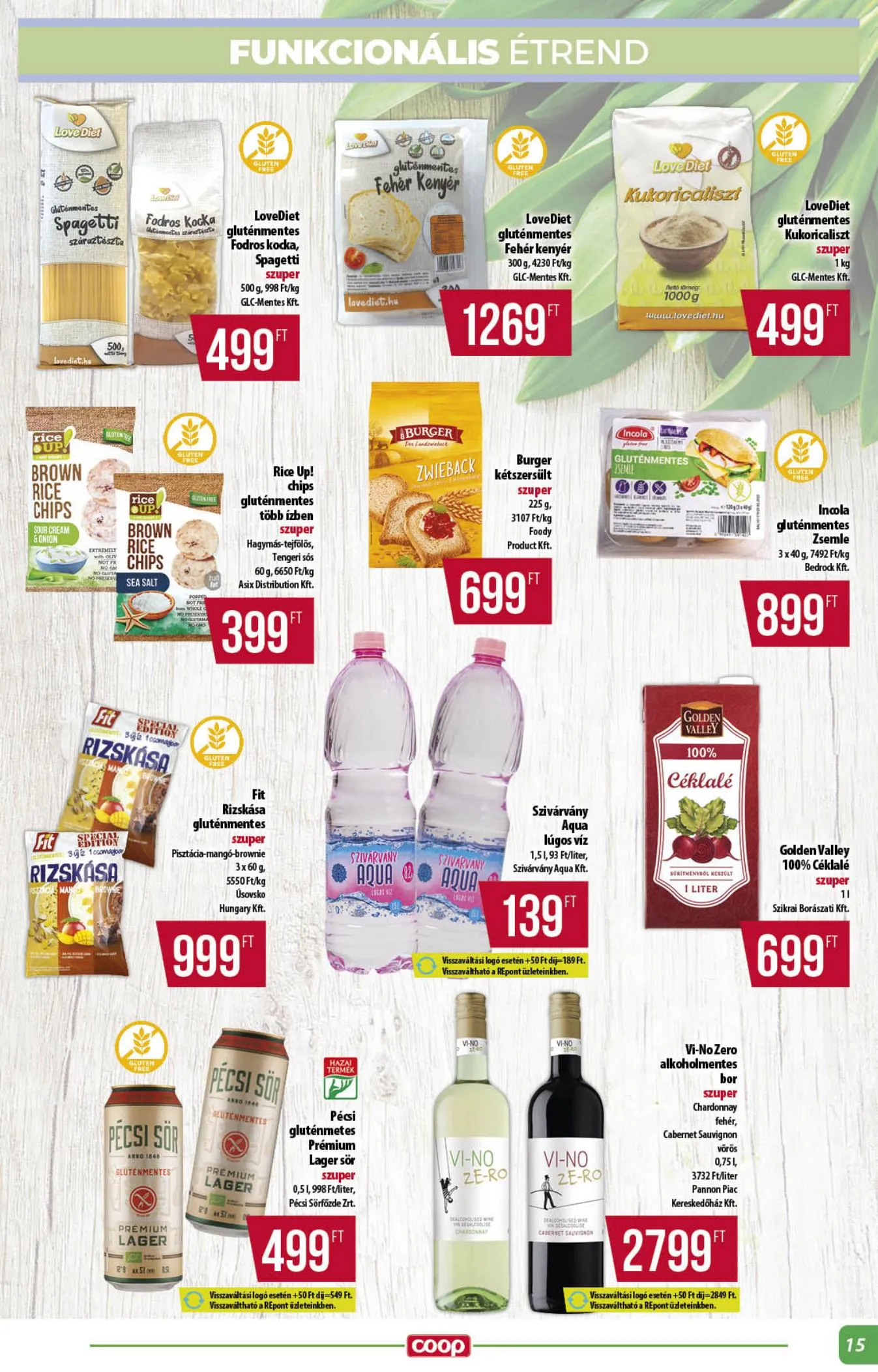 Coop akciós újság Alföld 03.19–03.25 – 15. oldal