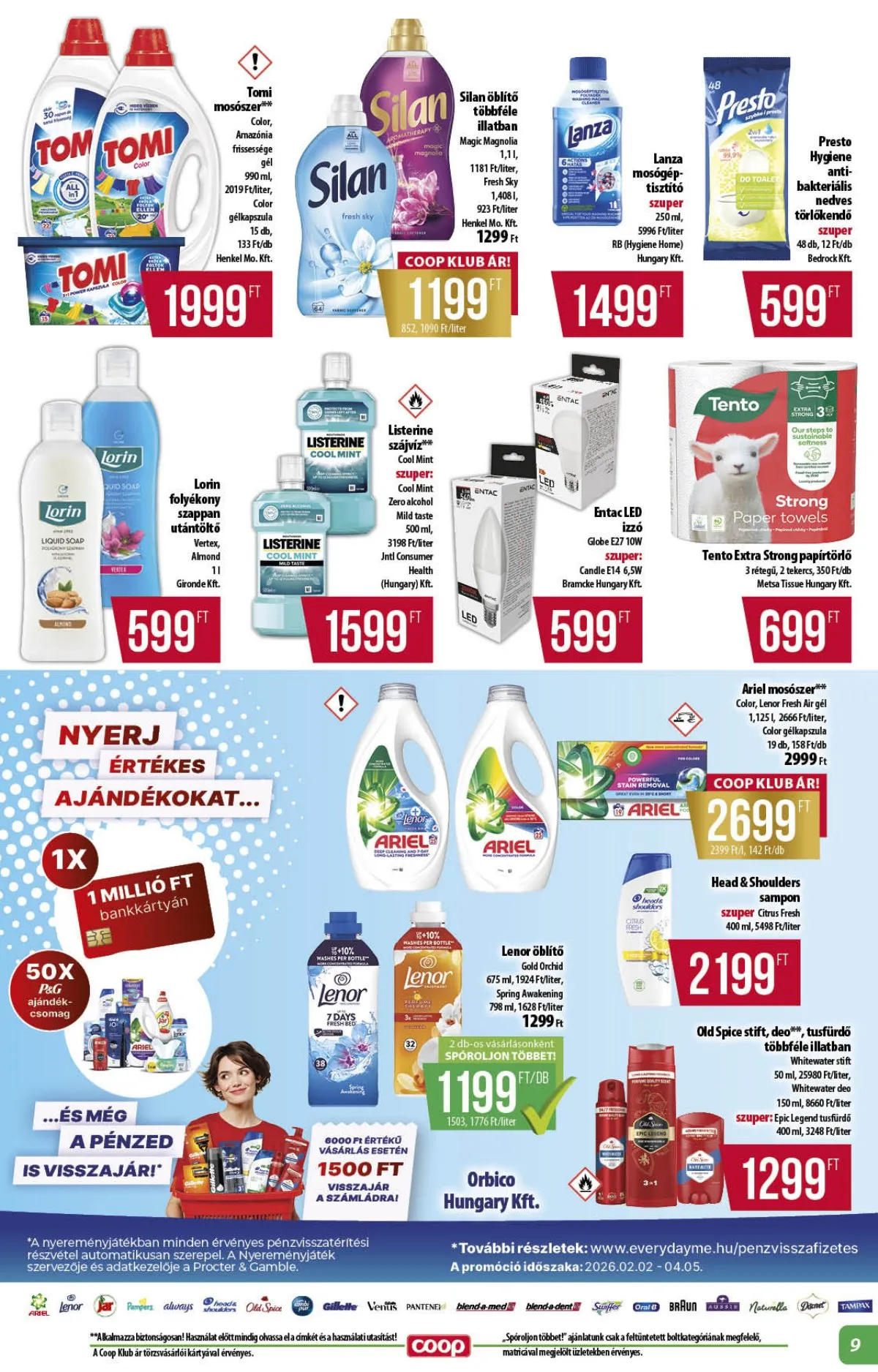 Coop akciós újság Alföld 03.19–03.25 – 9. oldal