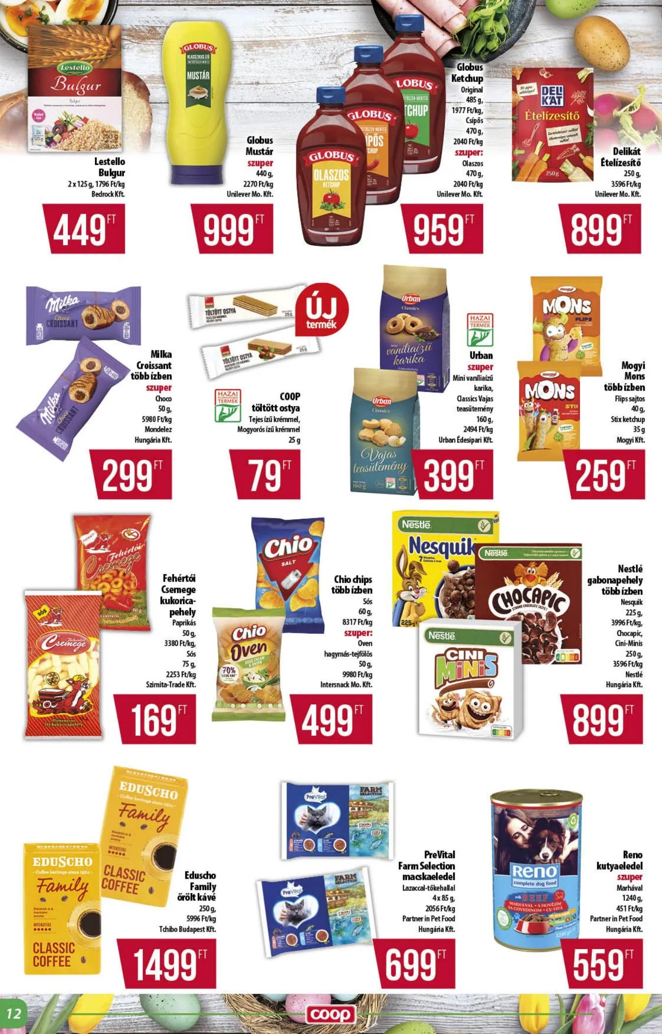 Coop akciós újság Alföld 03.26–04.04 – 12. oldal