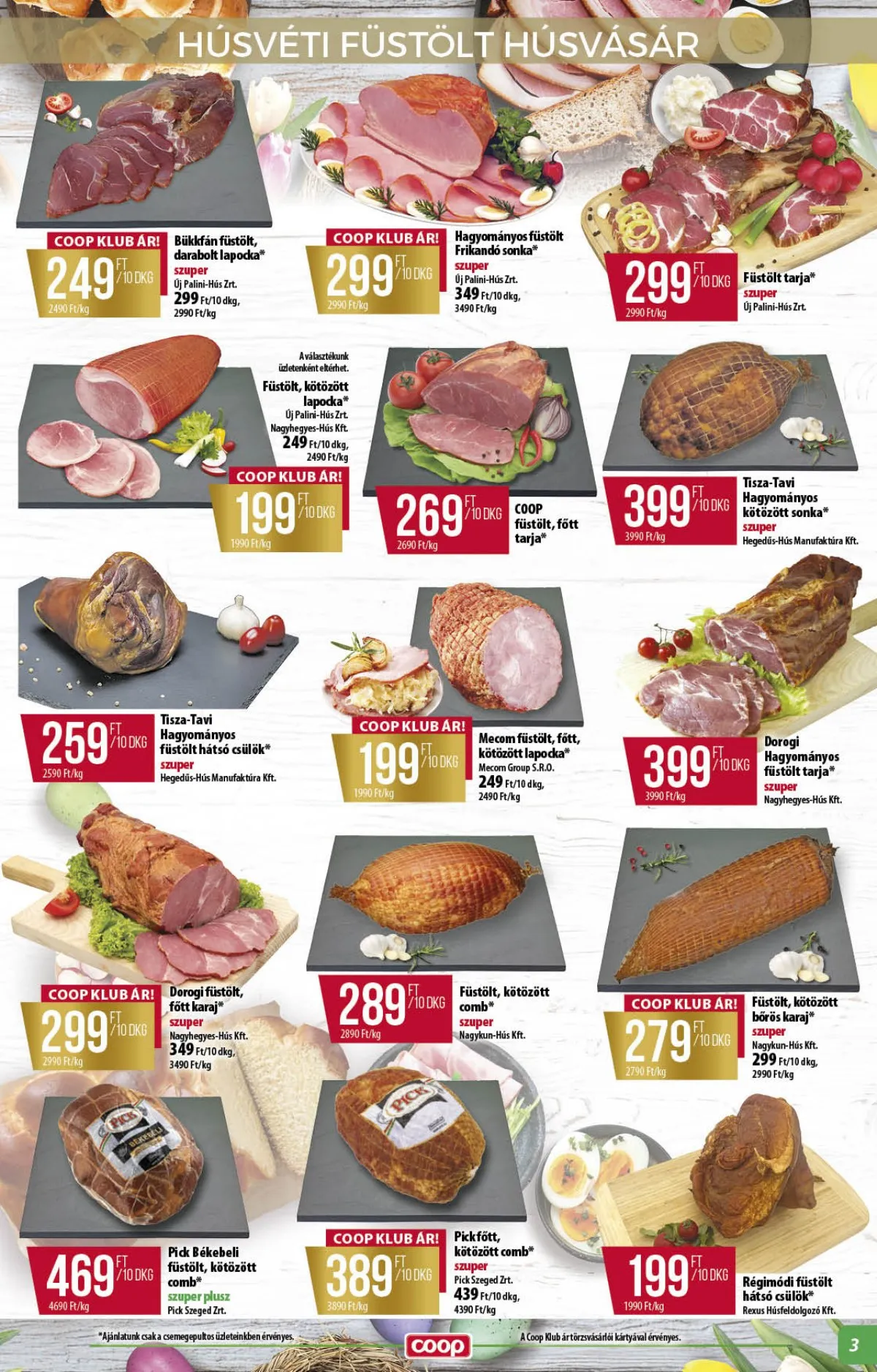 Coop akciós újság Alföld 03.26–04.04 – 3. oldal