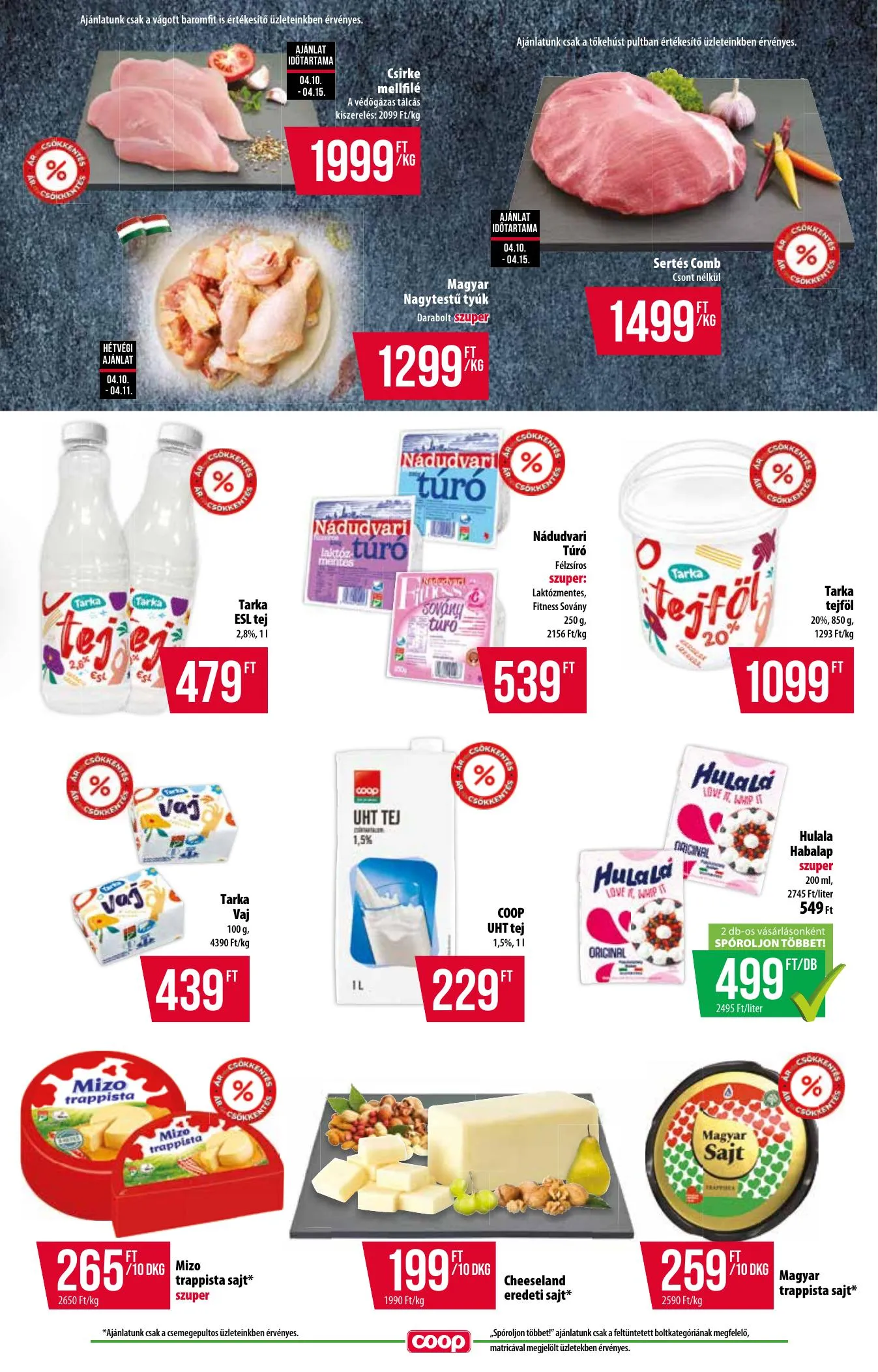 Coop akciós újság Alföld 04.09–04.15 – 3. oldal