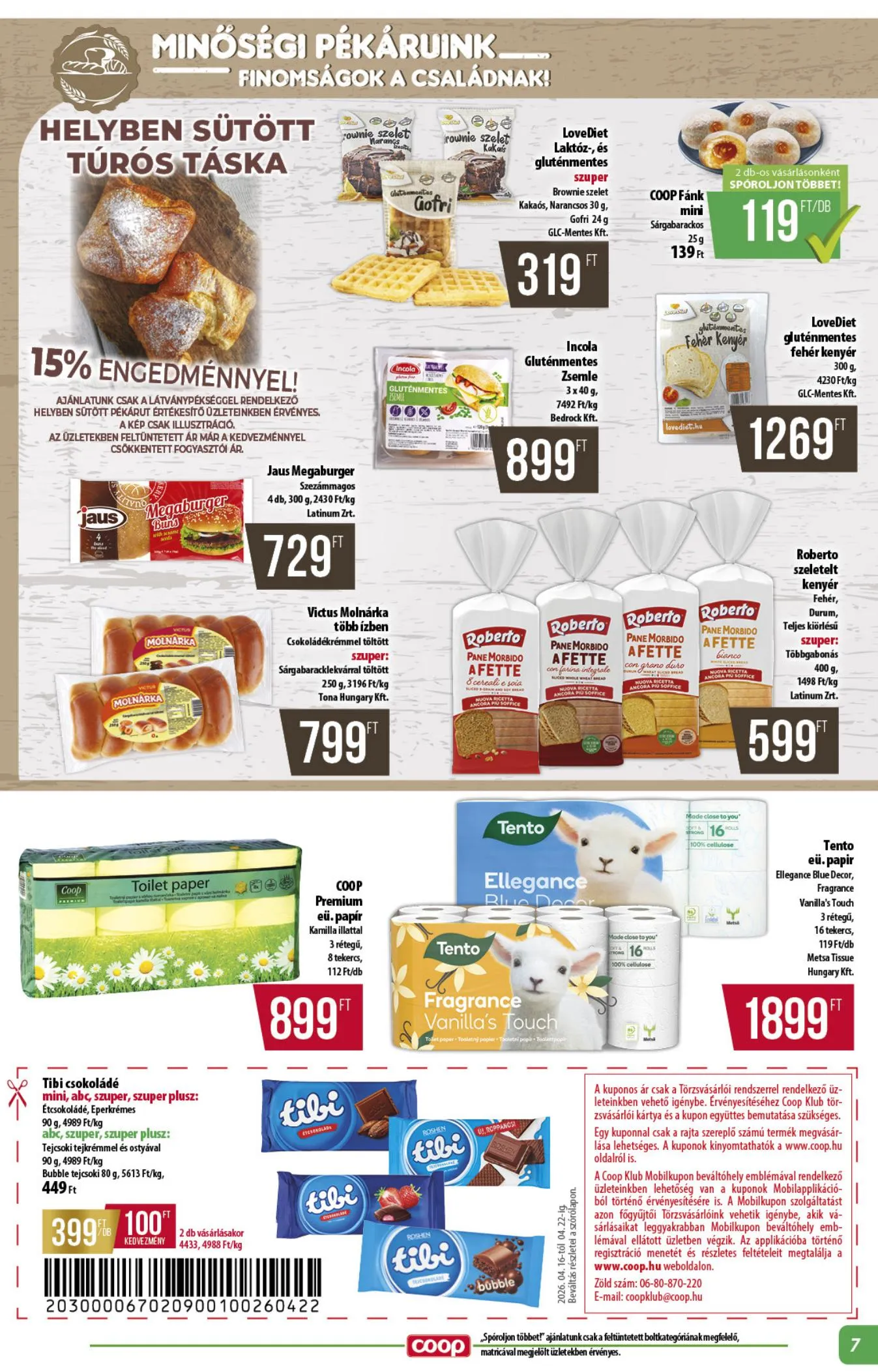 Coop akciós újság Alföld 04.16–04.22 – 7. oldal