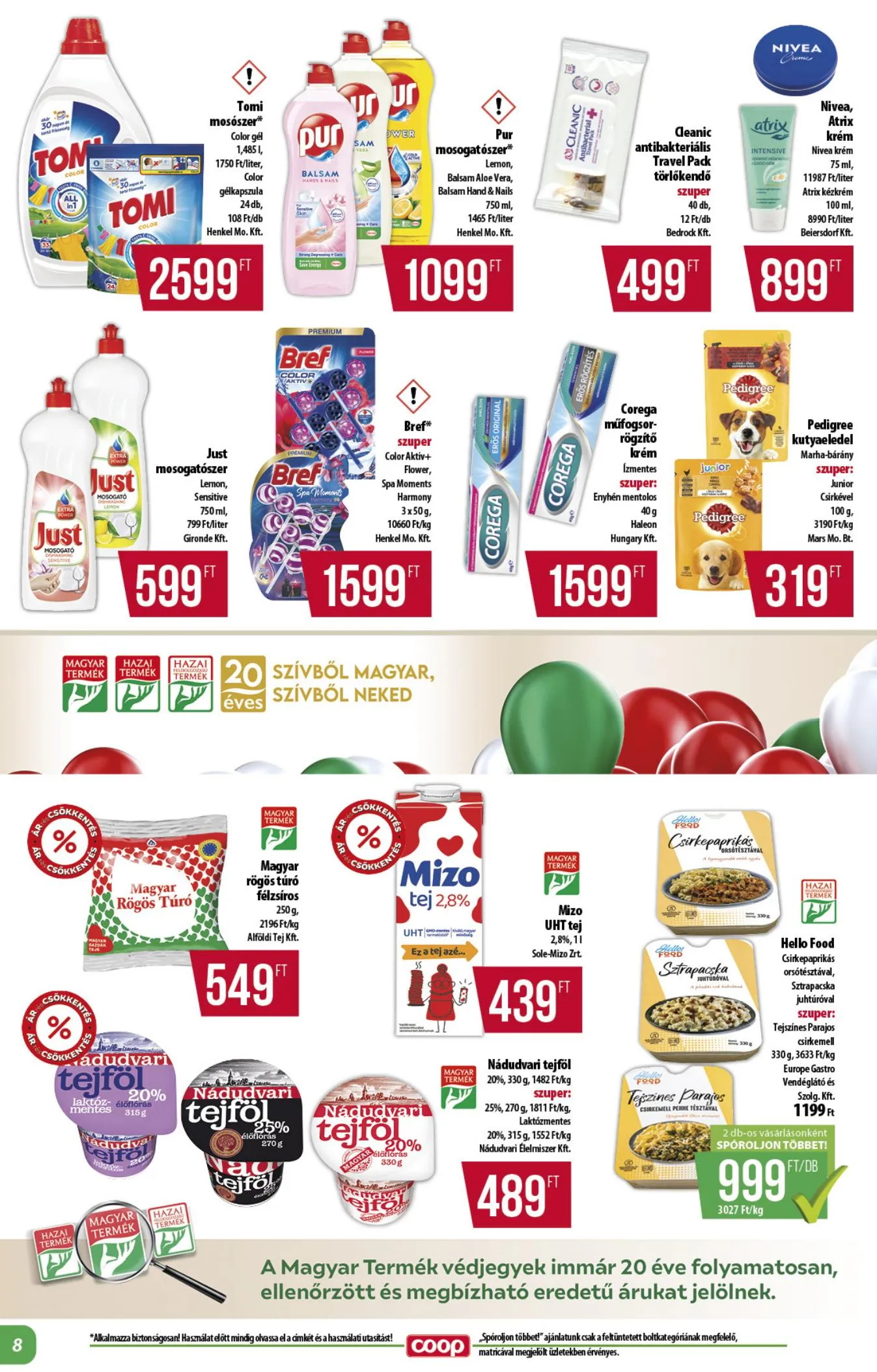 Coop akciós újság Alföld 04.16–04.22 – 8. oldal