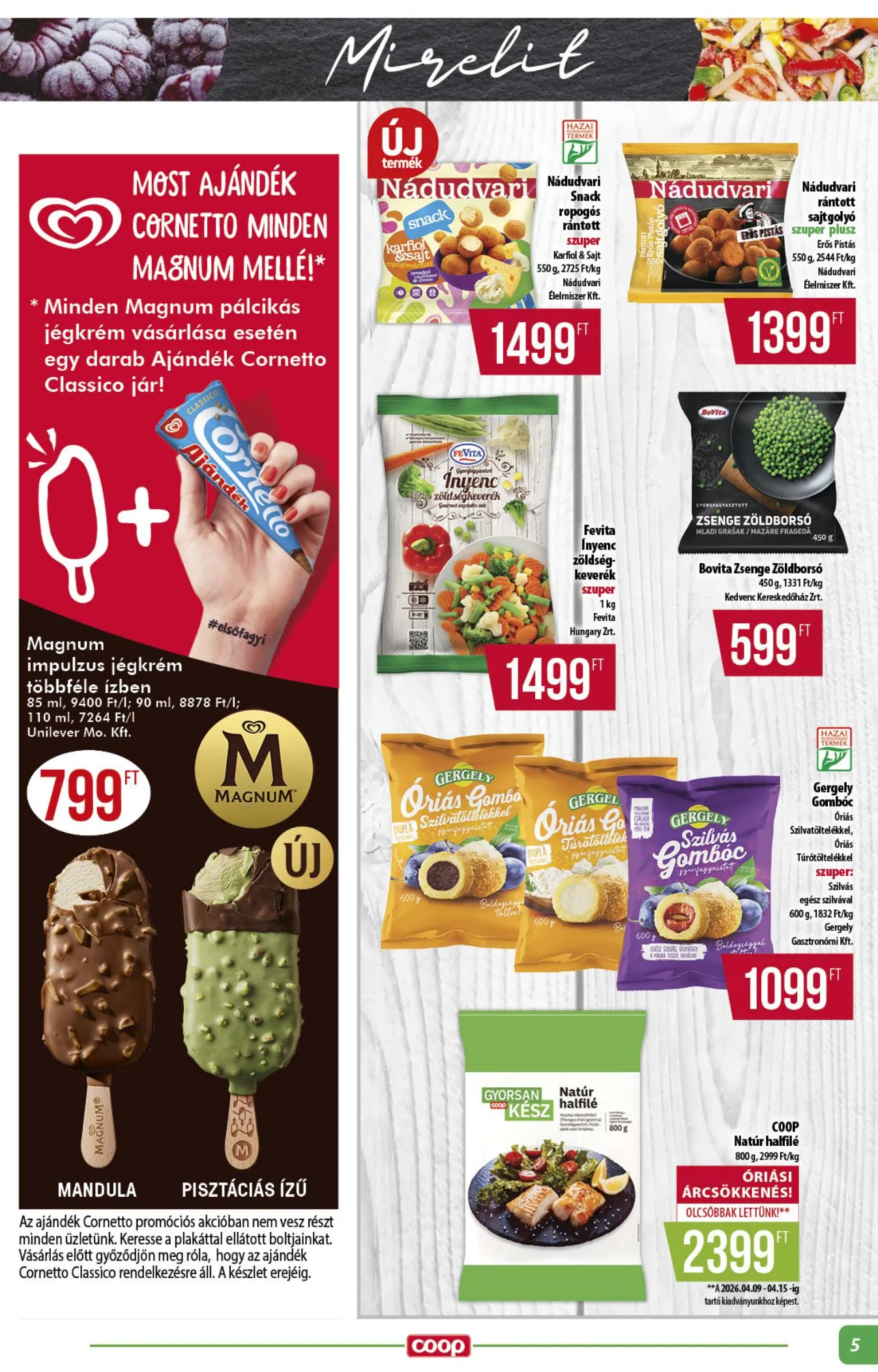 Coop akciós újság Alföld 04.23–04.29 – 5. oldal