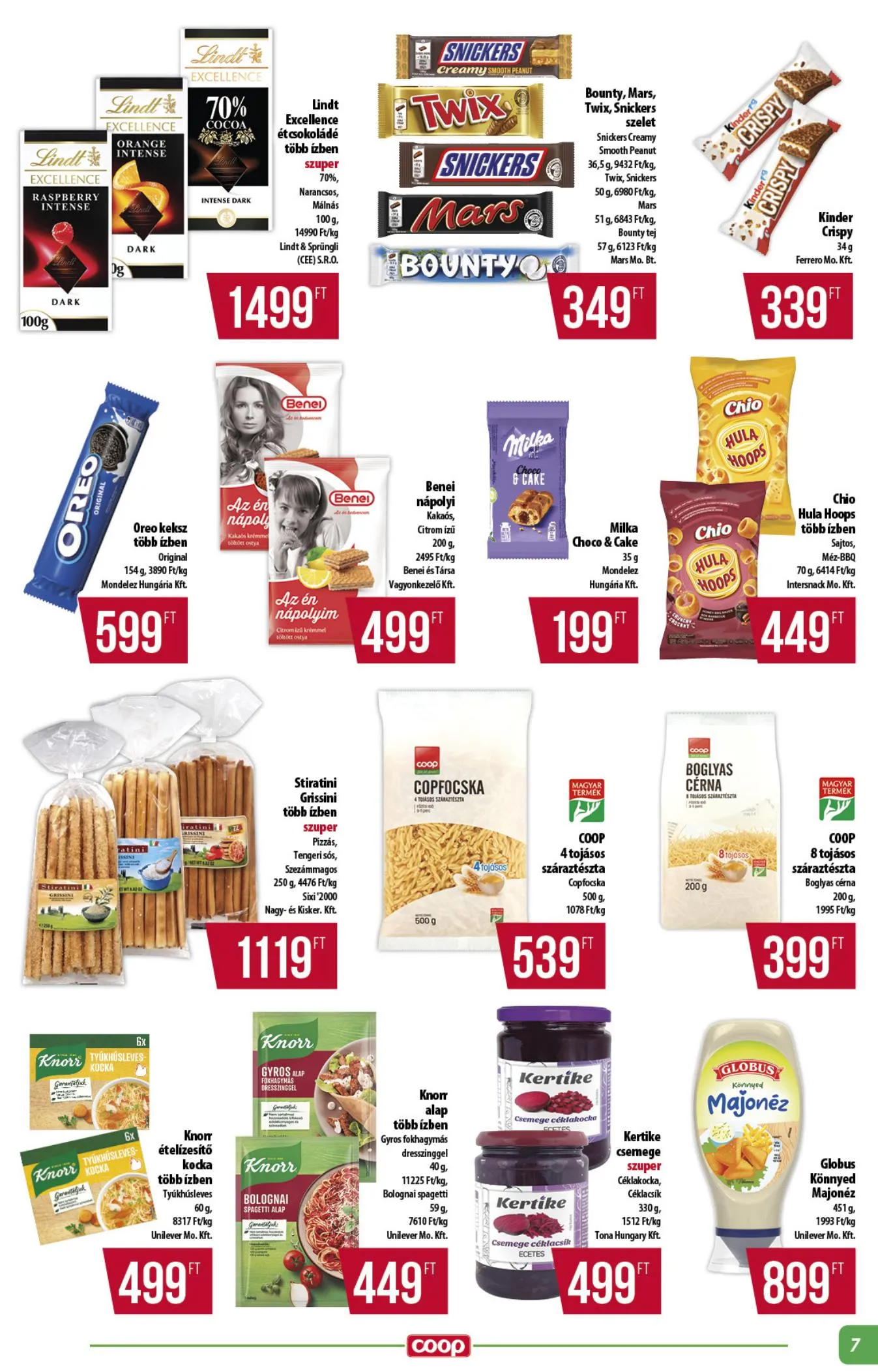Coop akciós újság Alföld 04.23–04.29 – 7. oldal