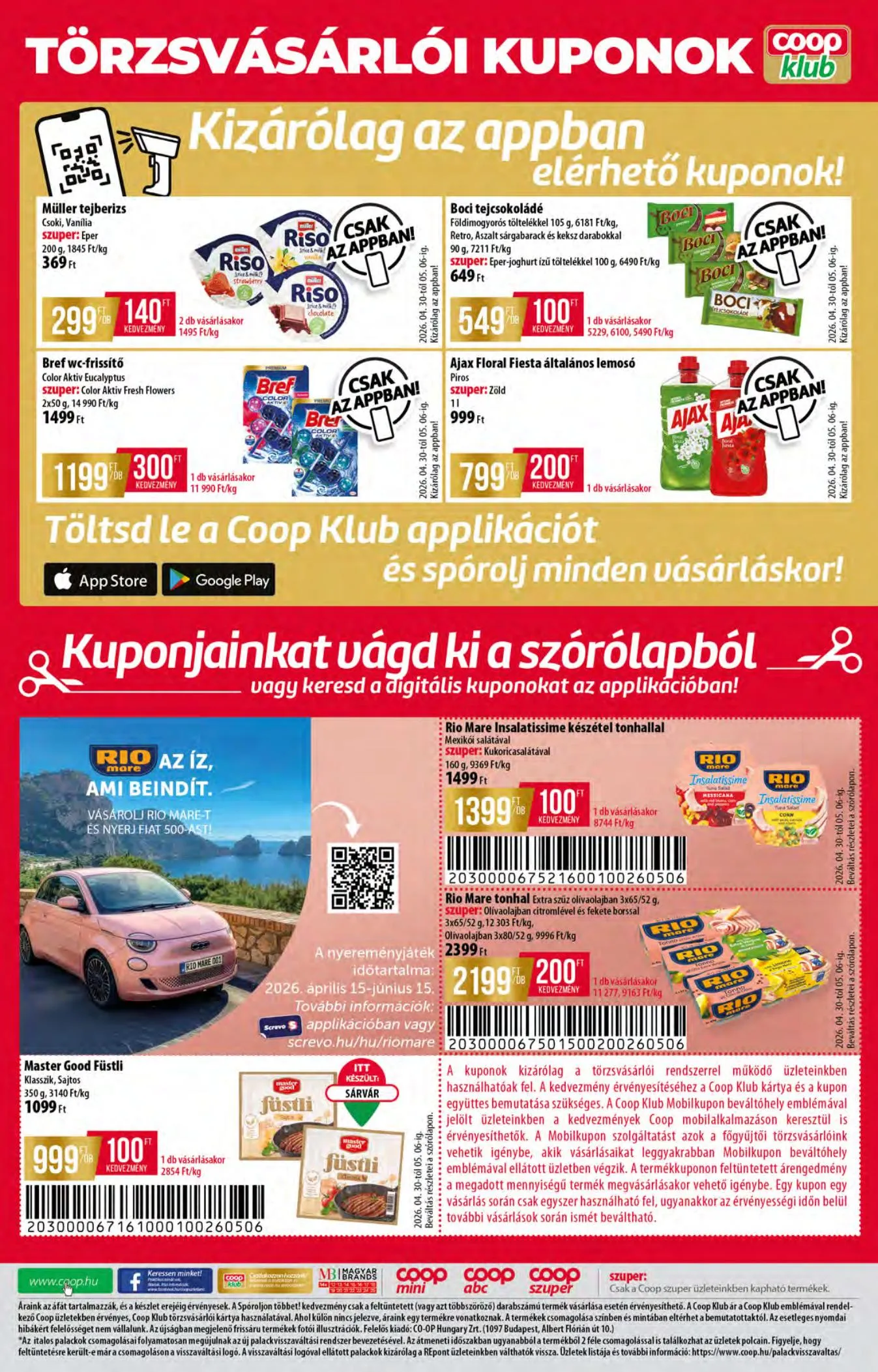 Coop akciós újság Alföld 04.30–05.06 – 12. oldal