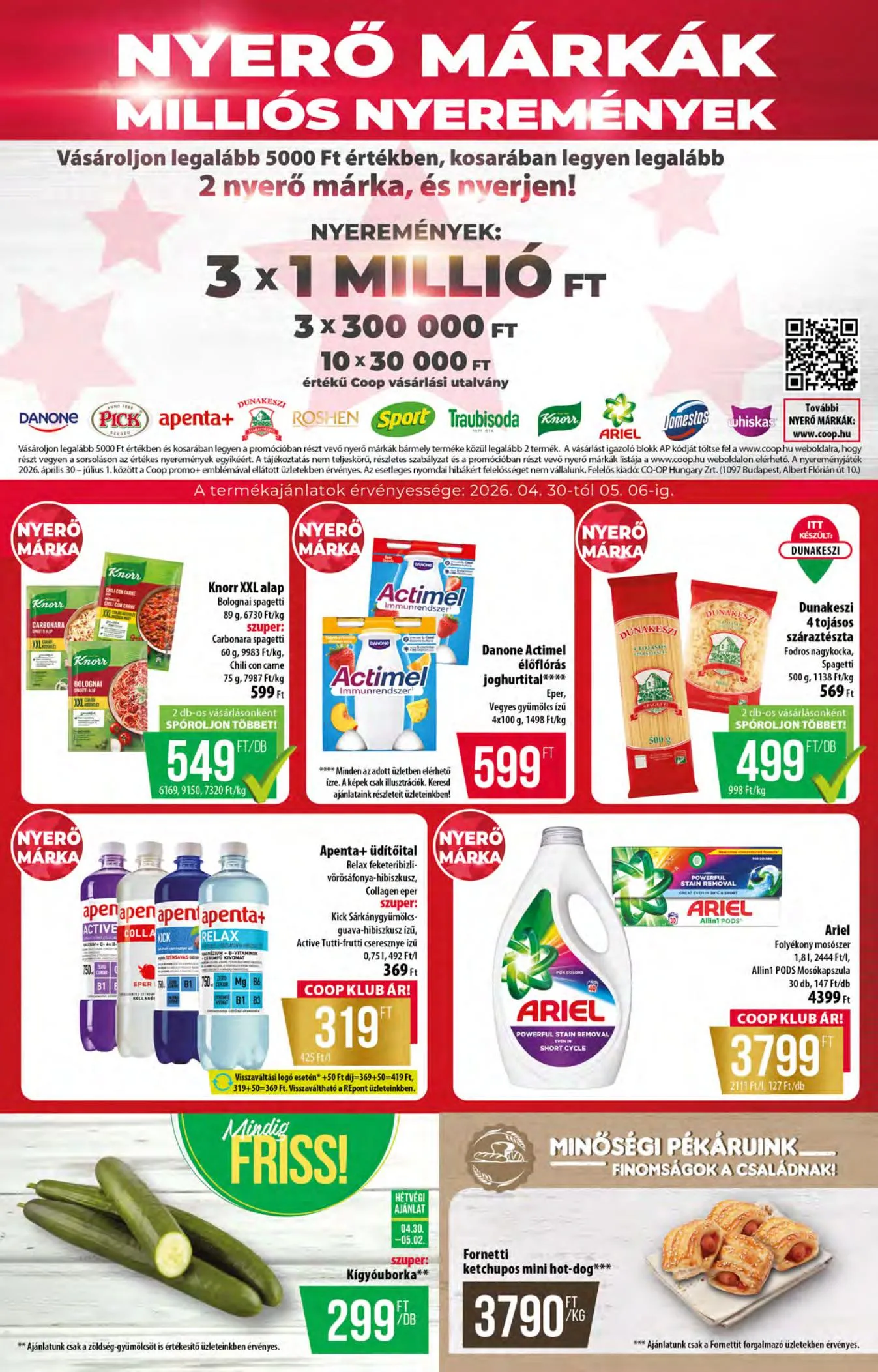 Coop akciós újság Alföld 04.30–05.06 – 4. oldal