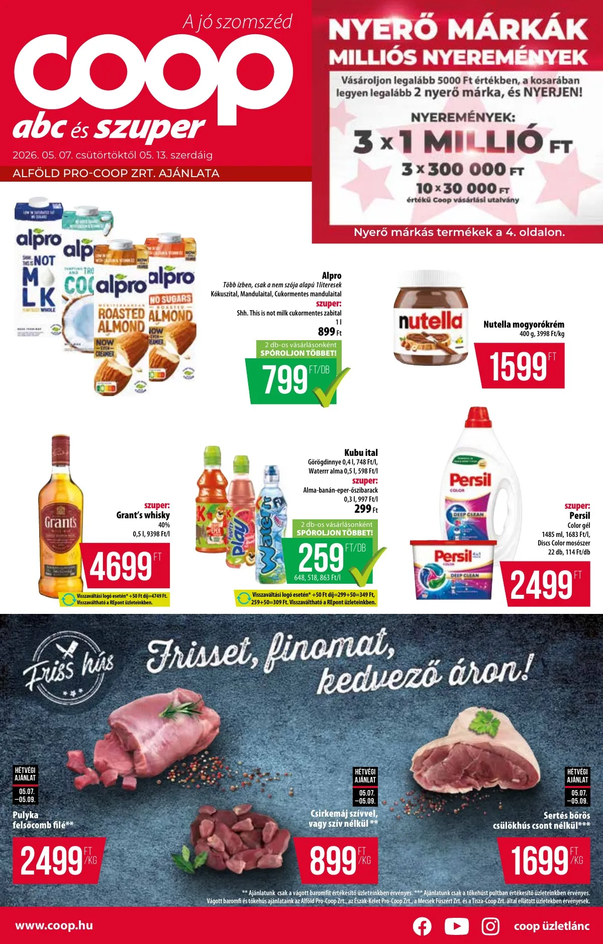 Coop akciós újság Alföld 05.07–05.13