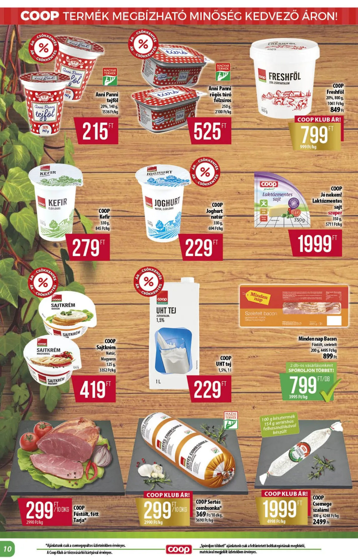 Coop akciós újság Alföld 05.14–05.20 – 10. oldal