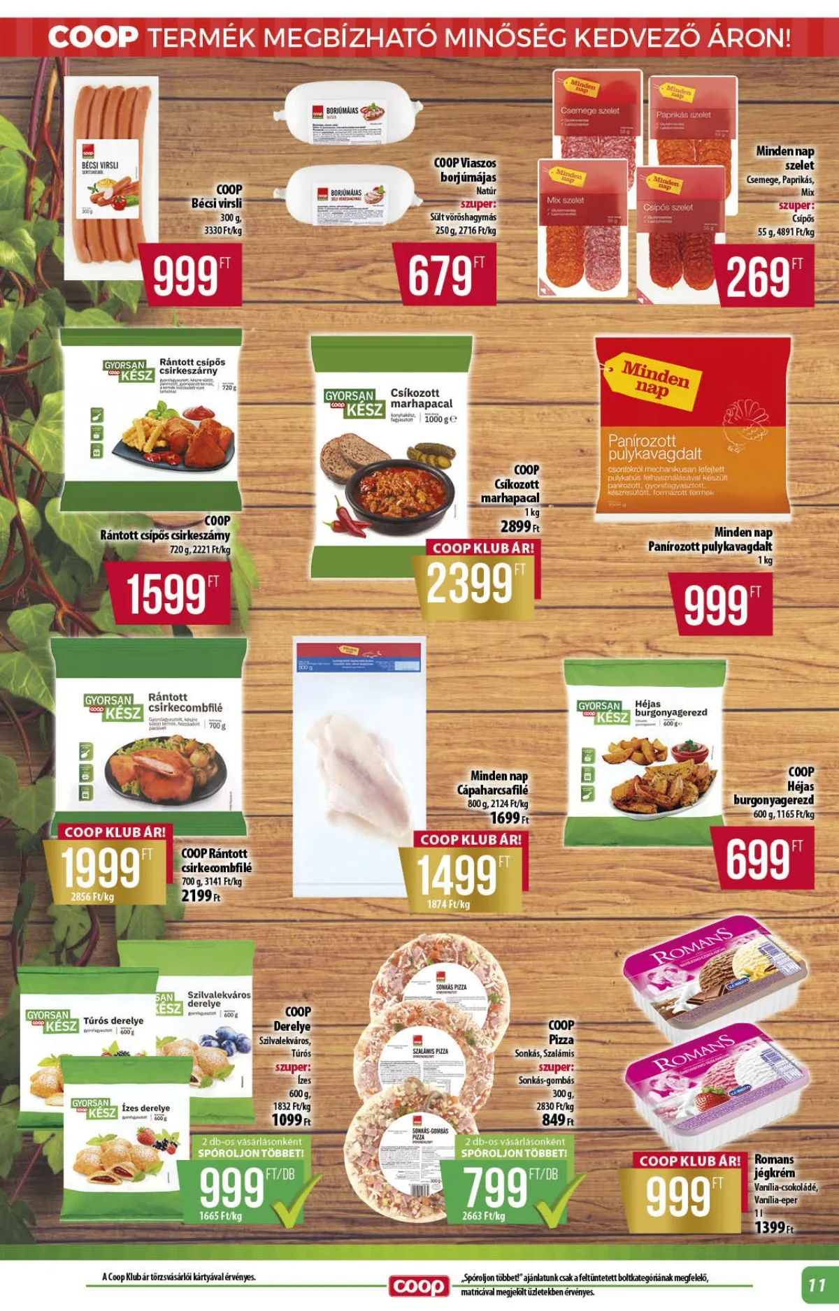 Coop akciós újság Alföld 05.14–05.20 – 11. oldal
