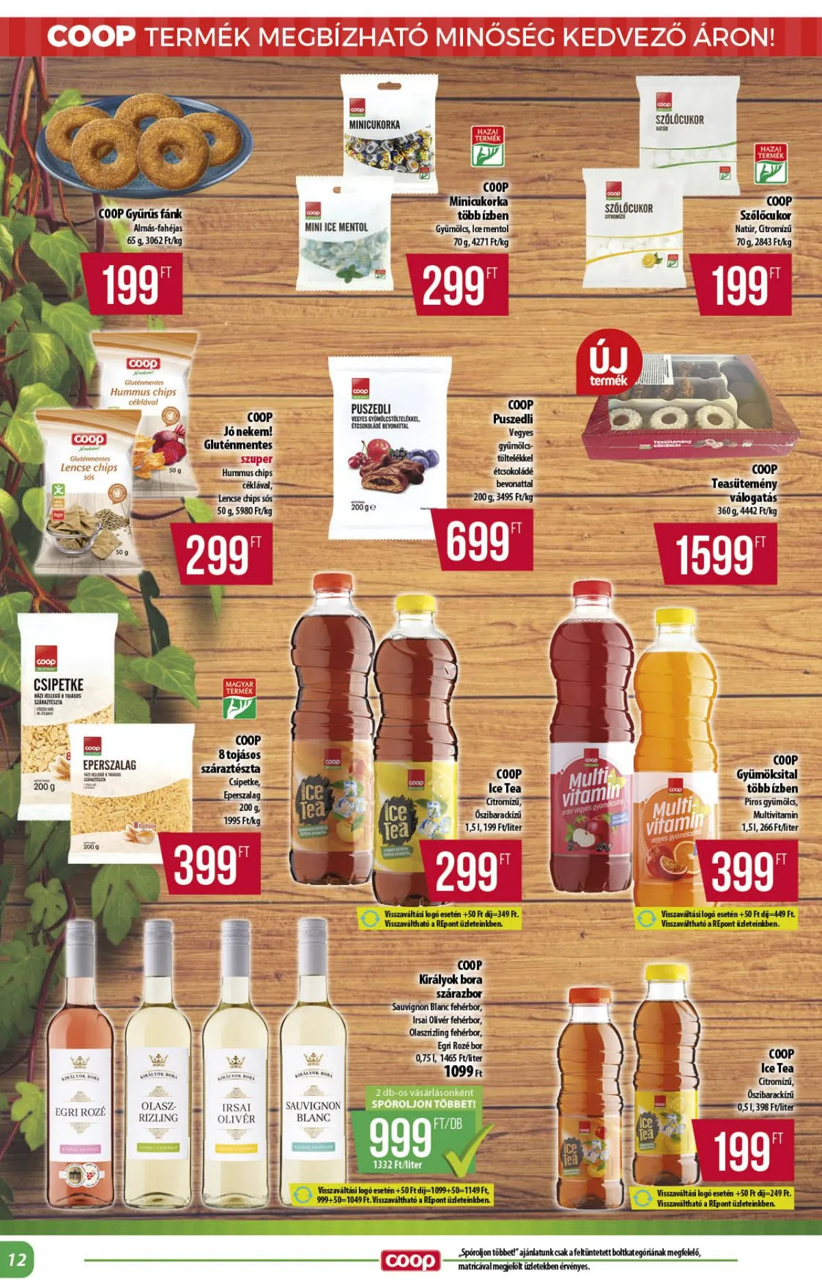 Coop akciós újság Alföld 05.14–05.20 – 12. oldal
