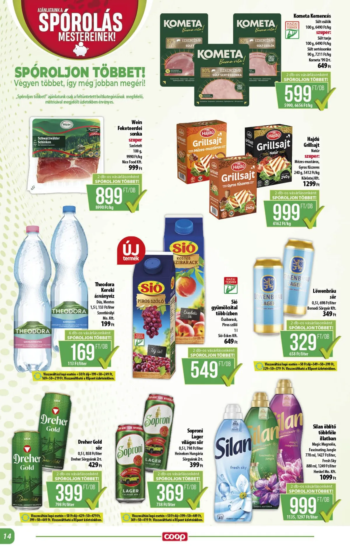 Coop akciós újság Alföld 05.14–05.20 – 14. oldal