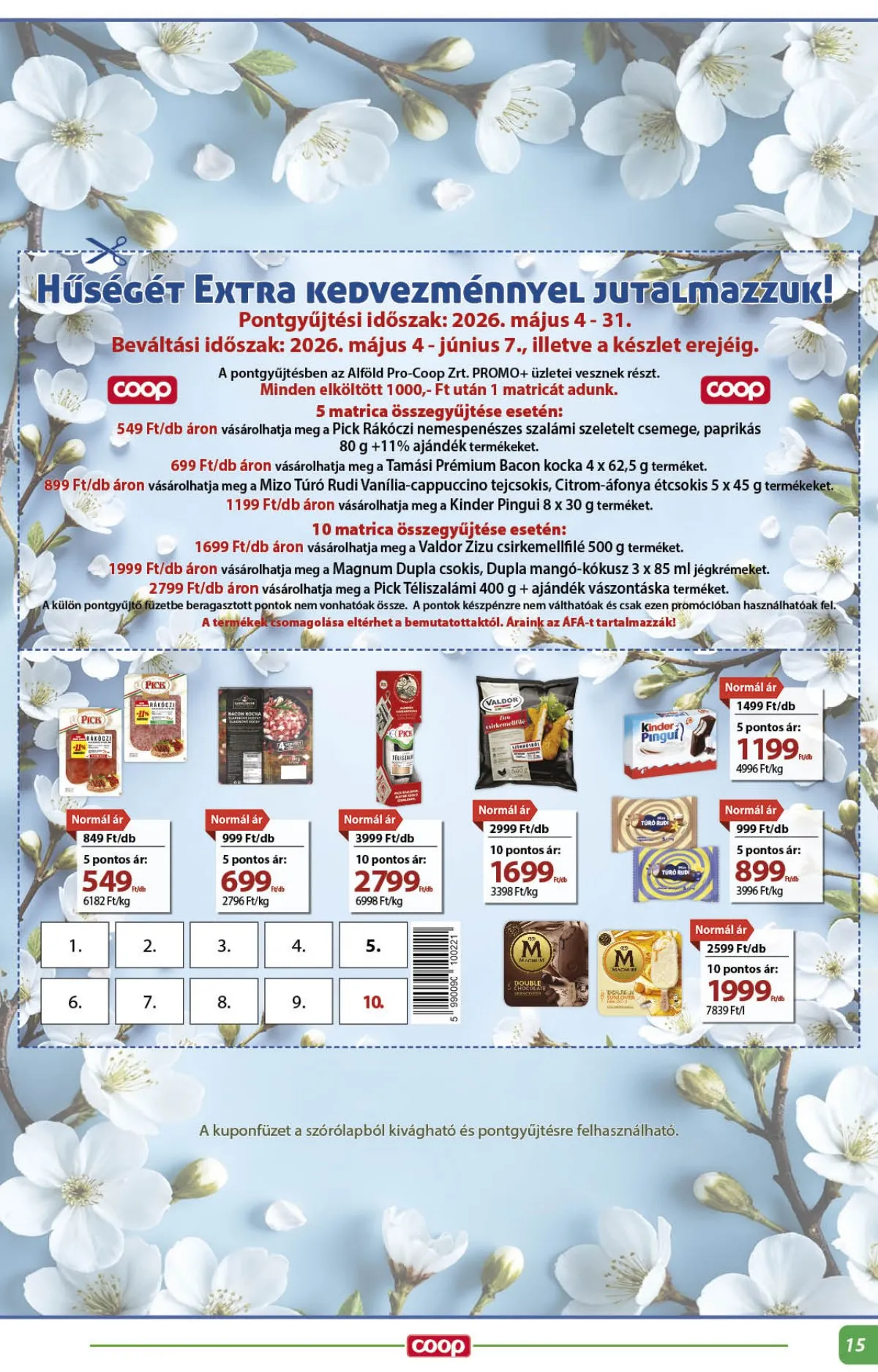 Coop akciós újság Alföld 05.14–05.20 – 15. oldal