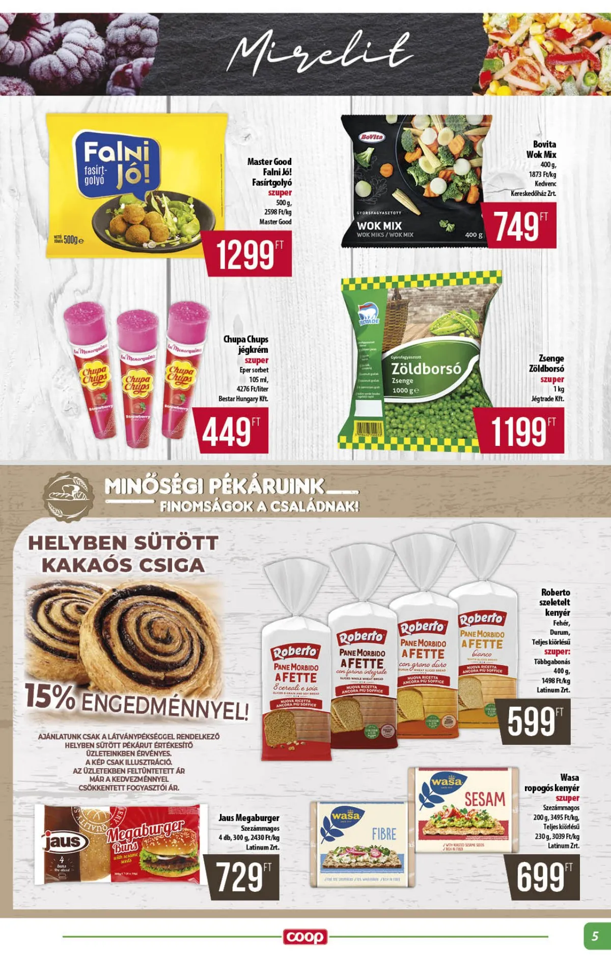 Coop akciós újság Alföld 05.14–05.20 – 5. oldal