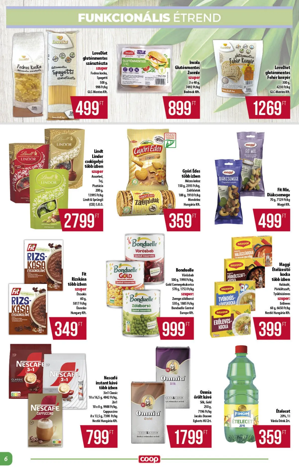 Coop akciós újság Alföld 05.14–05.20 – 6. oldal