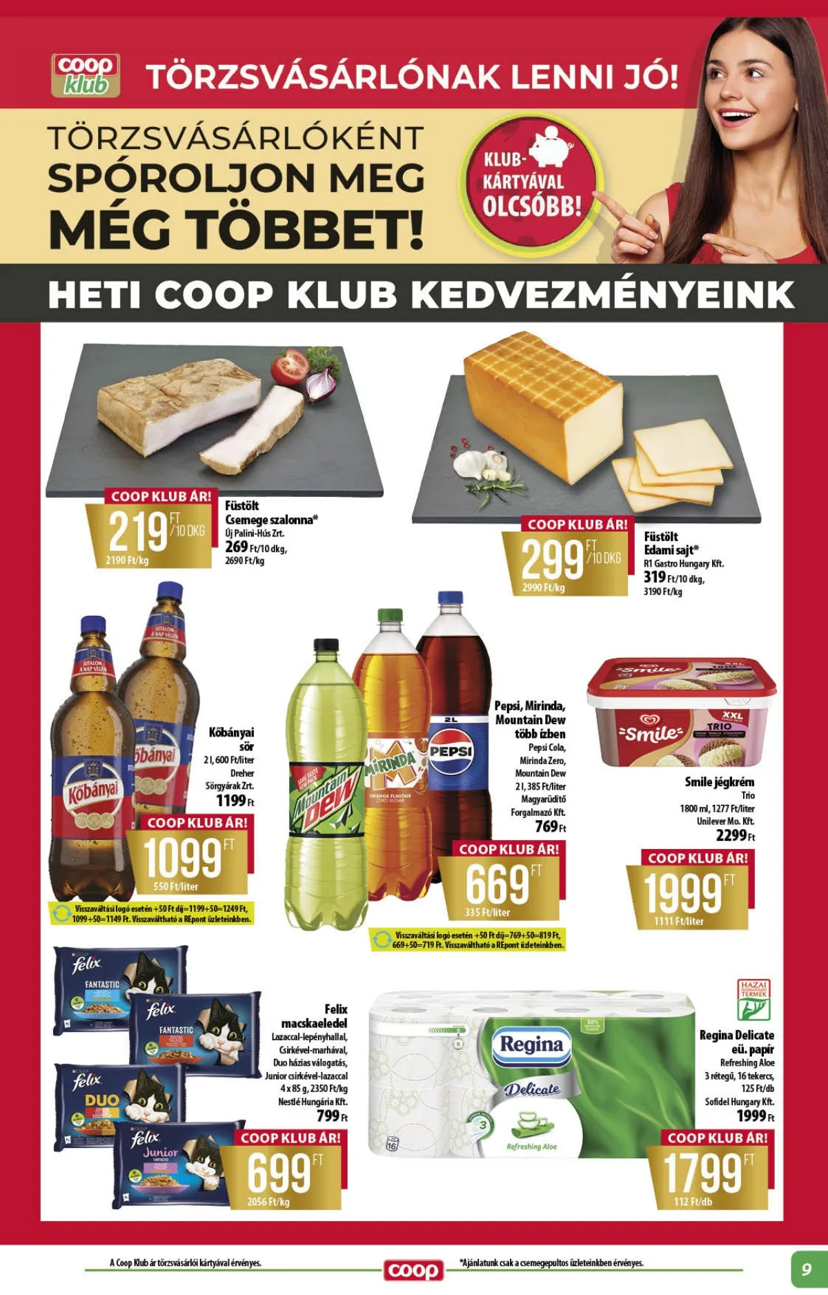Coop akciós újság Alföld 05.14–05.20 – 9. oldal