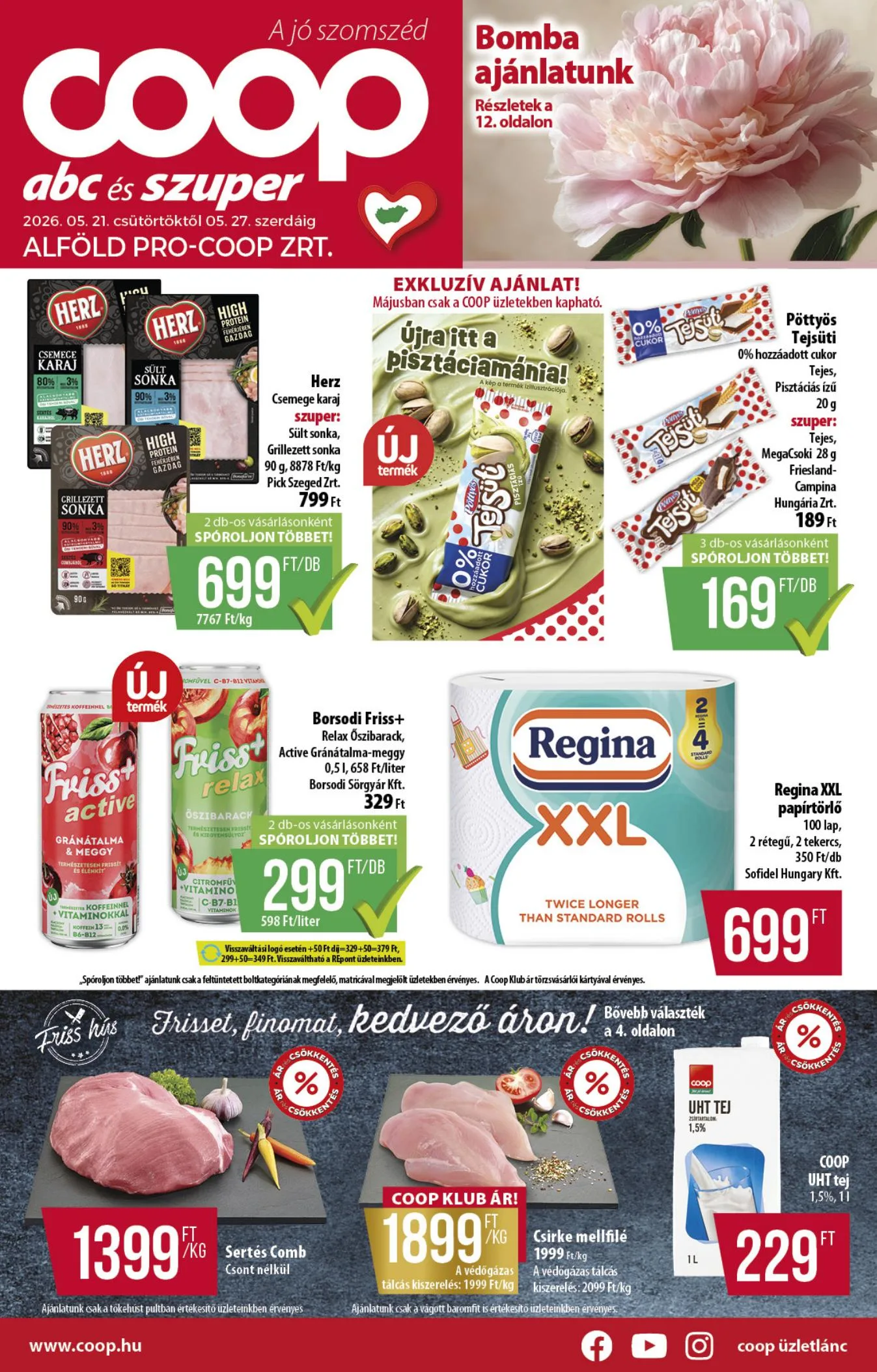Coop akciós újság Alföld 05.21–05.27