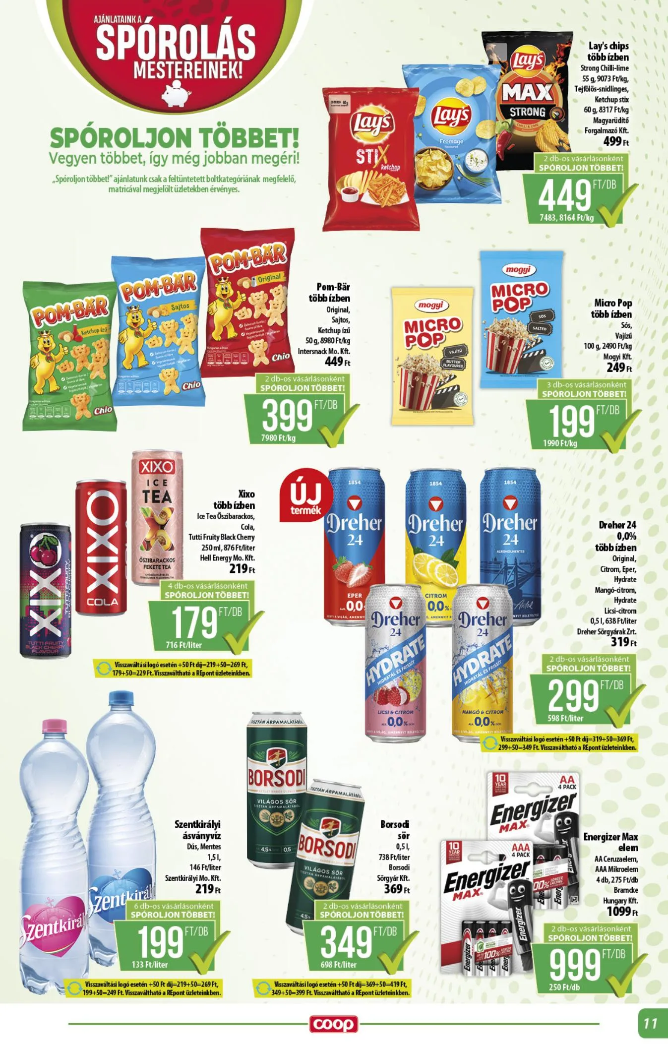 Coop akciós újság Alföld 05.21–05.27 – 11. oldal