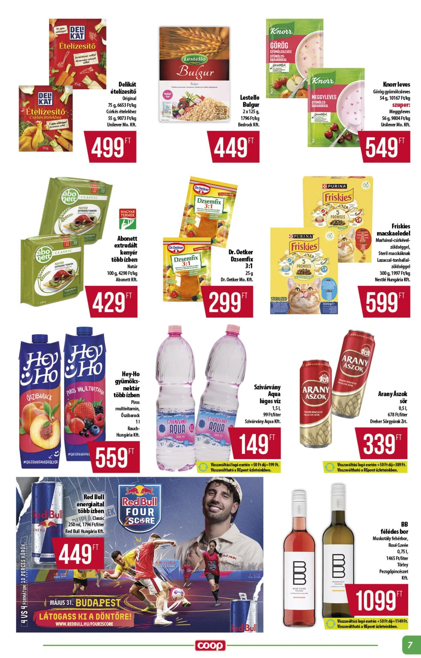 Coop akciós újság Alföld 05.21–05.27 – 7. oldal