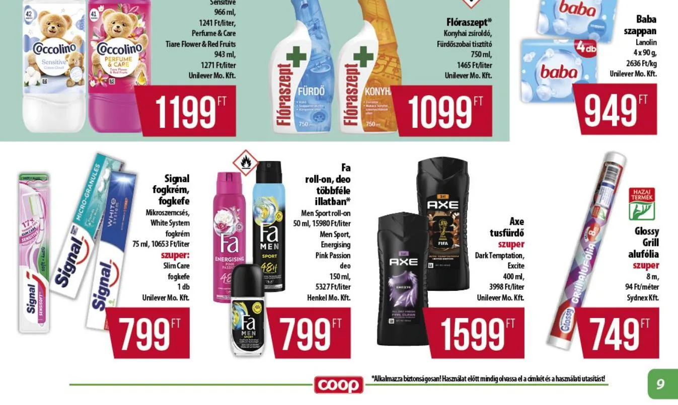 Coop akciós újság Alföld 05.28–06.03 – 10. oldal