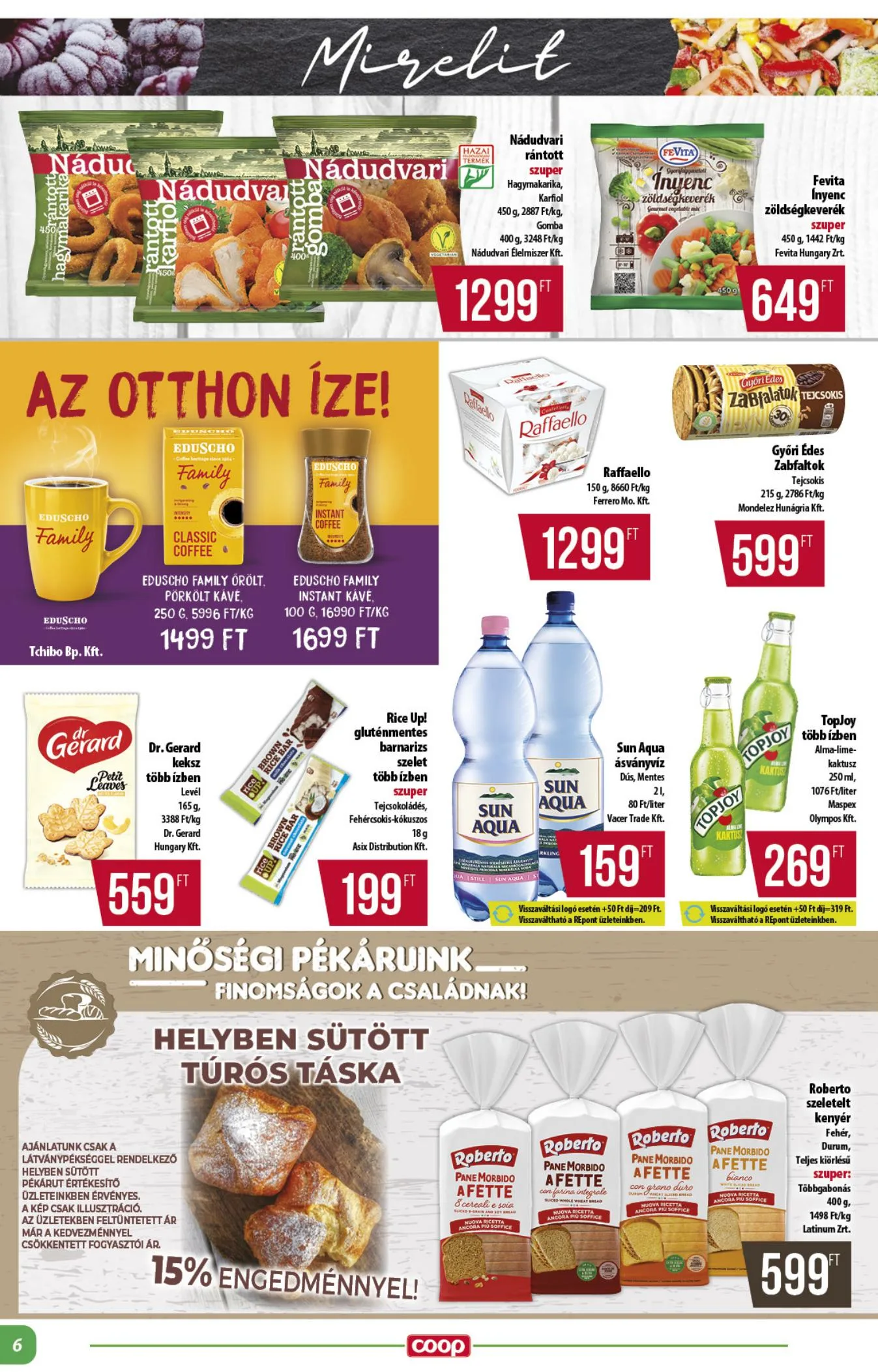 Coop akciós újság Alföld 05.28–06.03 – 6. oldal