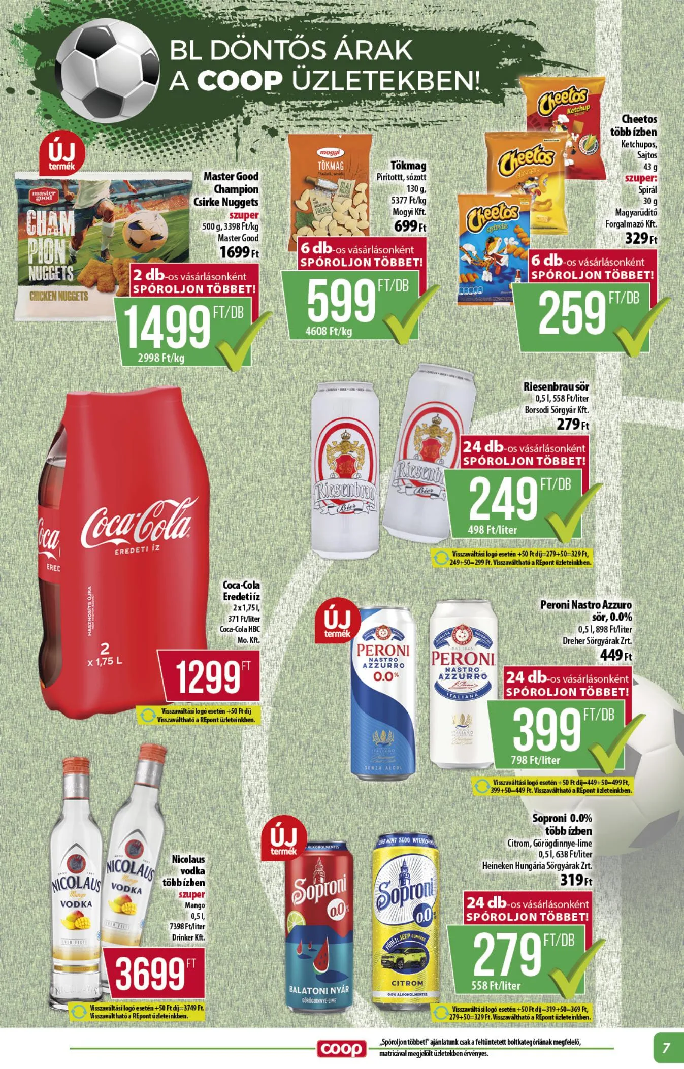 Coop akciós újság Alföld 05.28–06.03 – 7. oldal