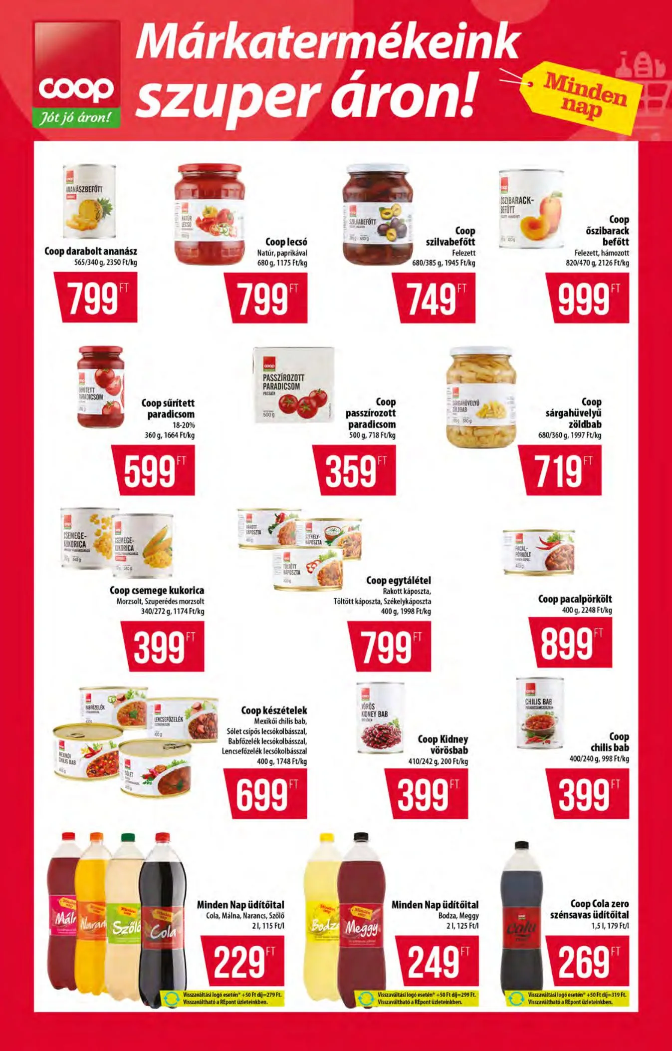 Coop akciós újság Alföld 06.11–06.17 – 6. oldal
