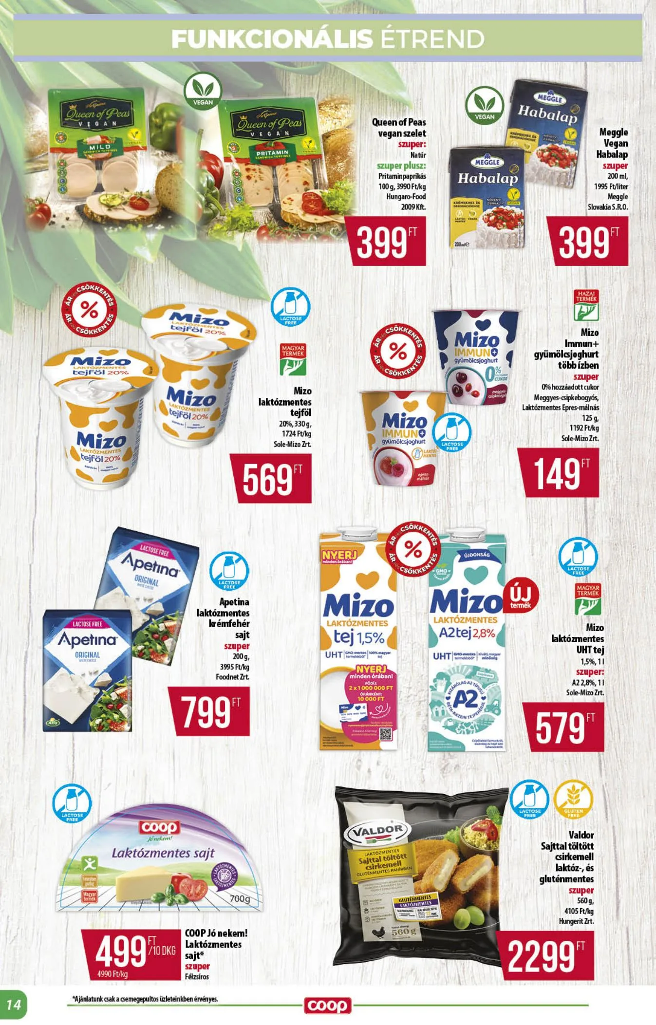 Coop akciós újság Alföld 06.18–06.24 – 14. oldal