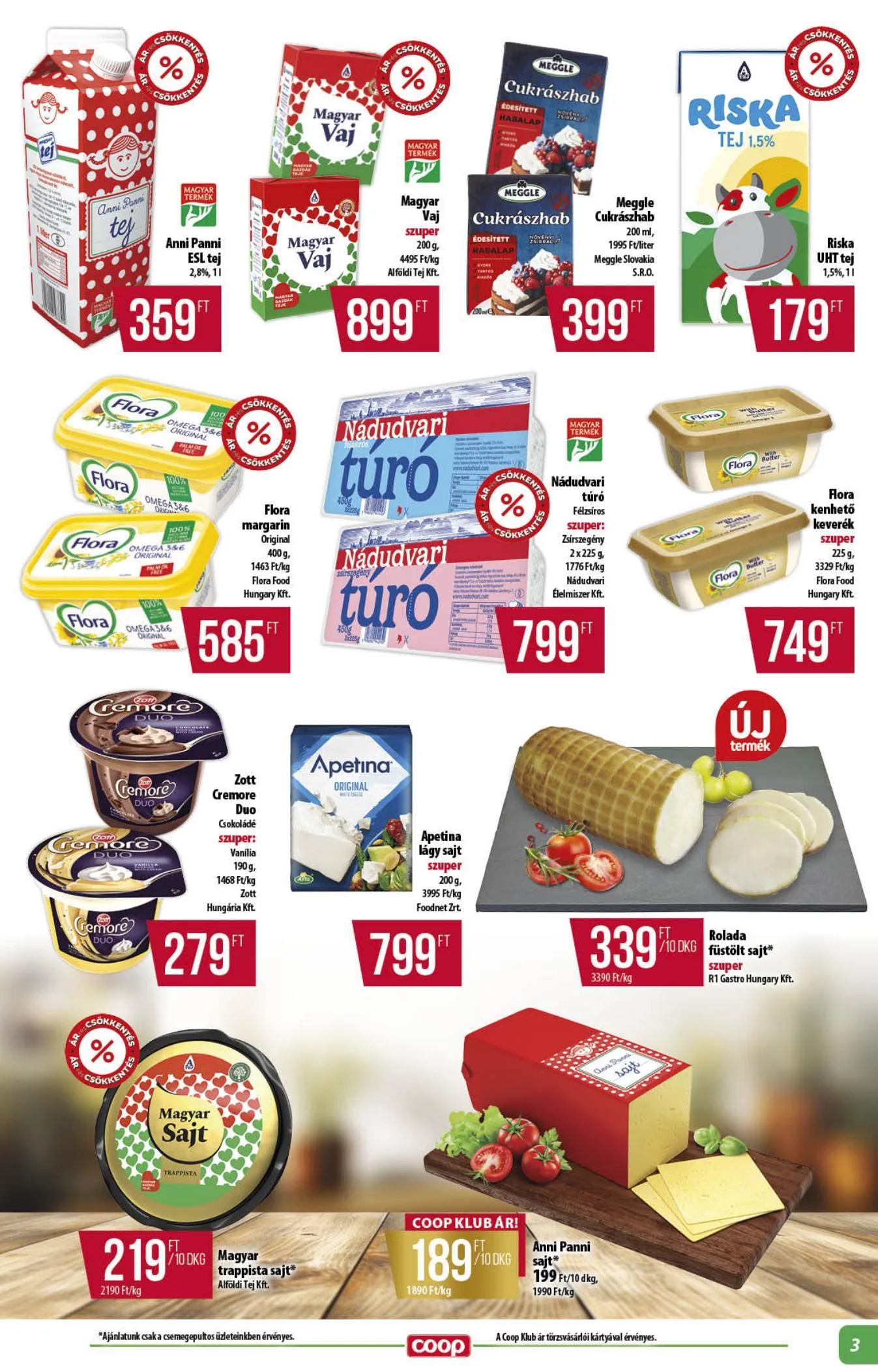 Coop akciós újság Alföld 06.18–06.24 – 3. oldal
