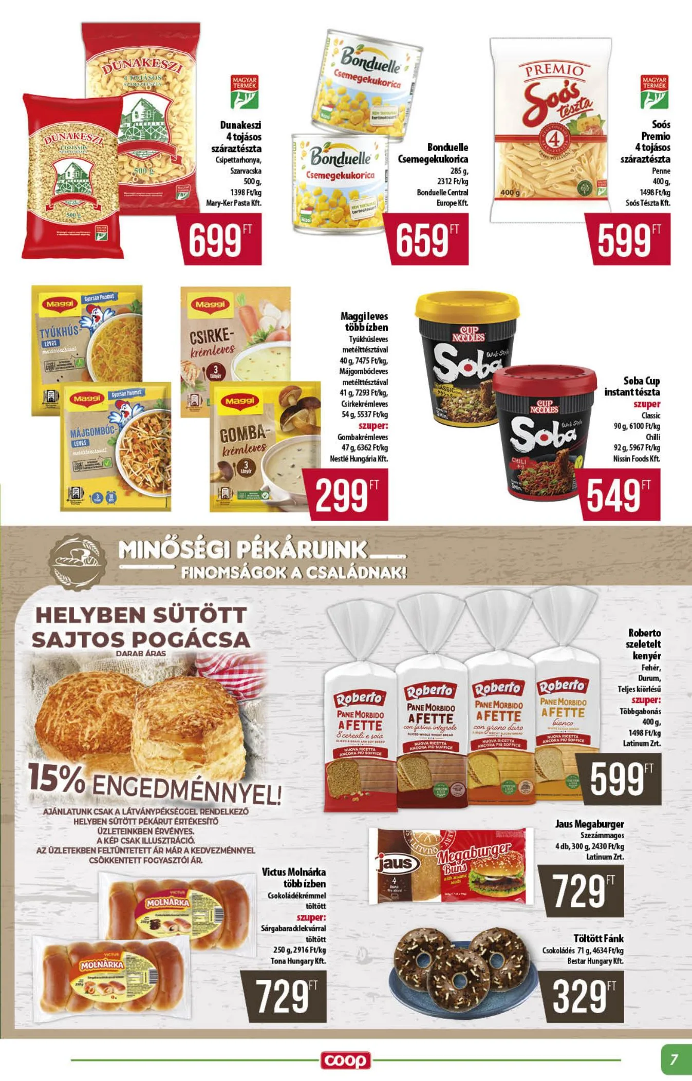 Coop akciós újság Alföld 06.18–06.24 – 7. oldal