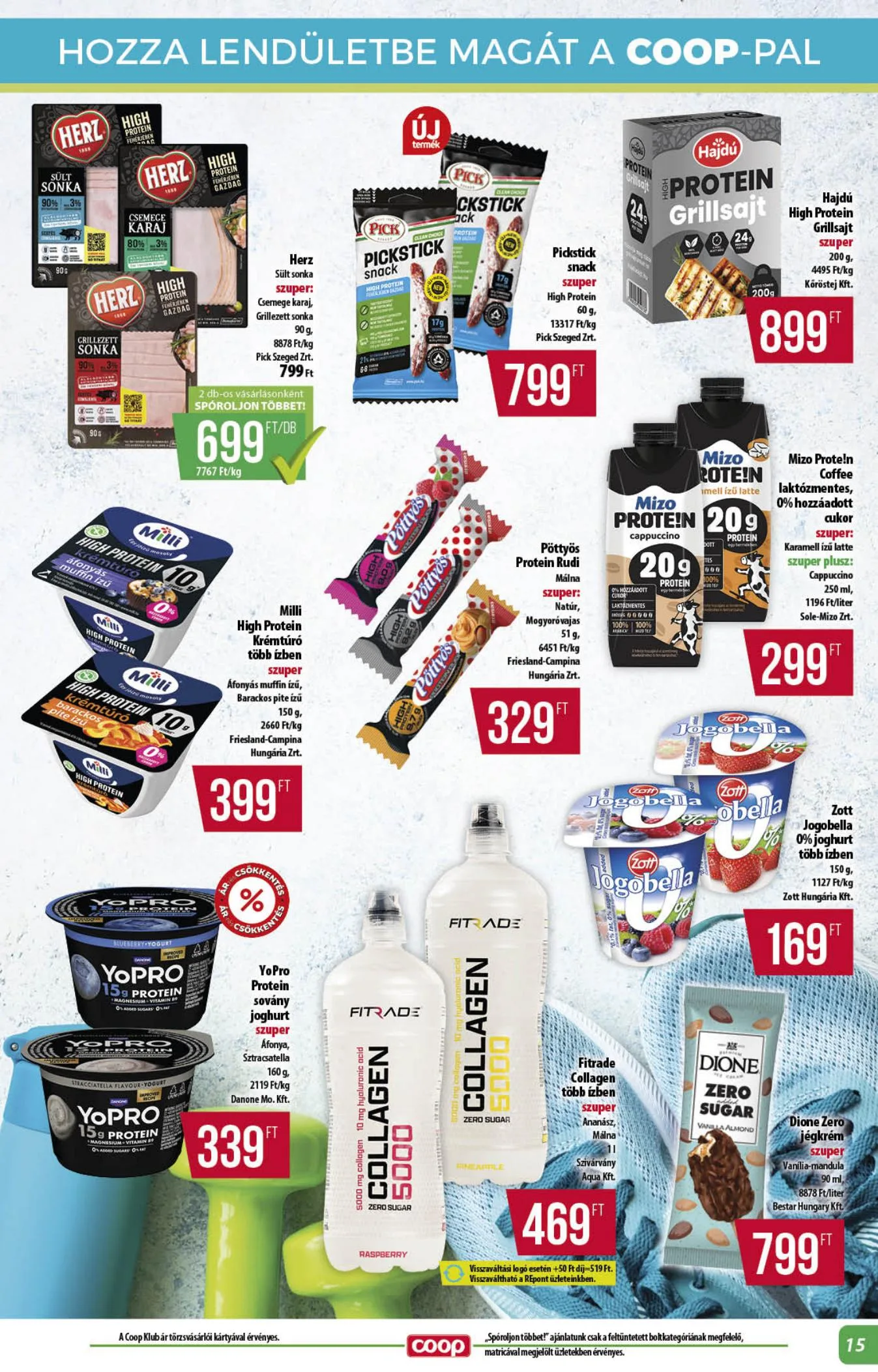 Coop akciós újság Alföld 06.25–07.01 – 15. oldal