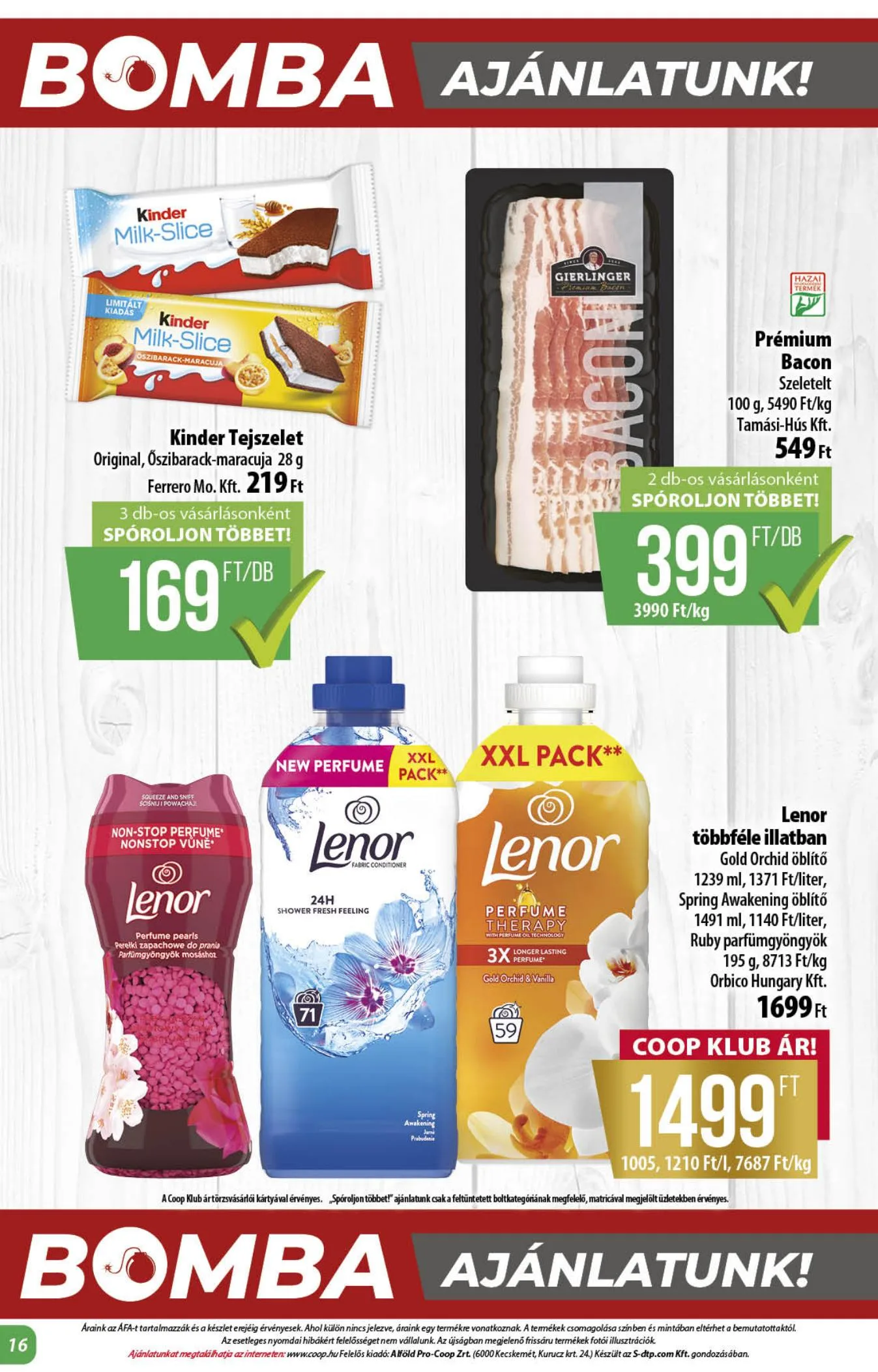 Coop akciós újság Alföld 06.25–07.01 – 16. oldal