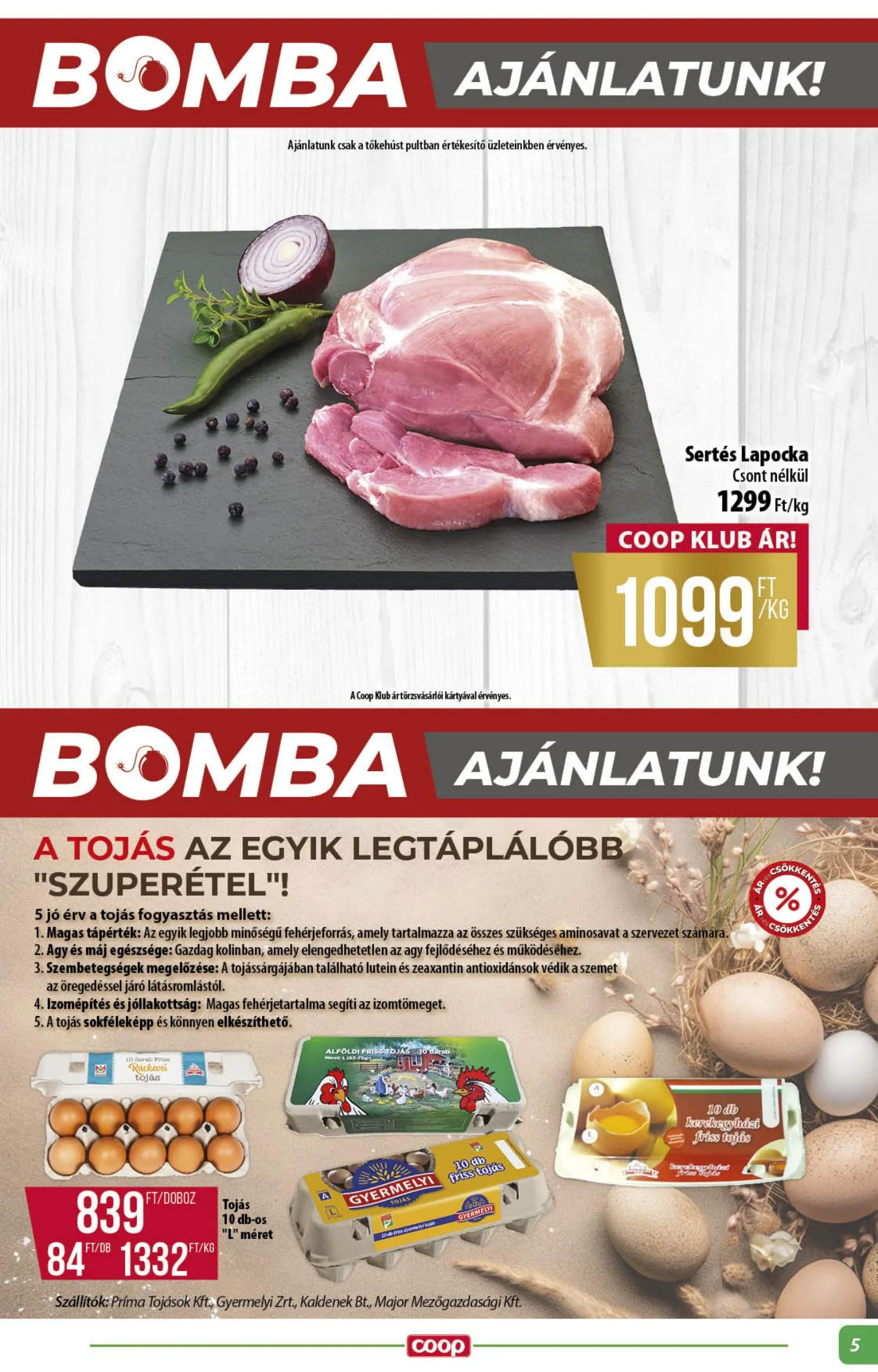 Coop akciós újság Alföld 06.25–07.01 – 5. oldal