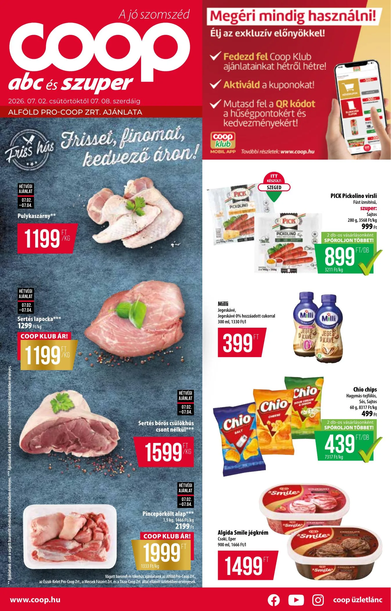 Coop akciós újság Alföld 07.02–07.08