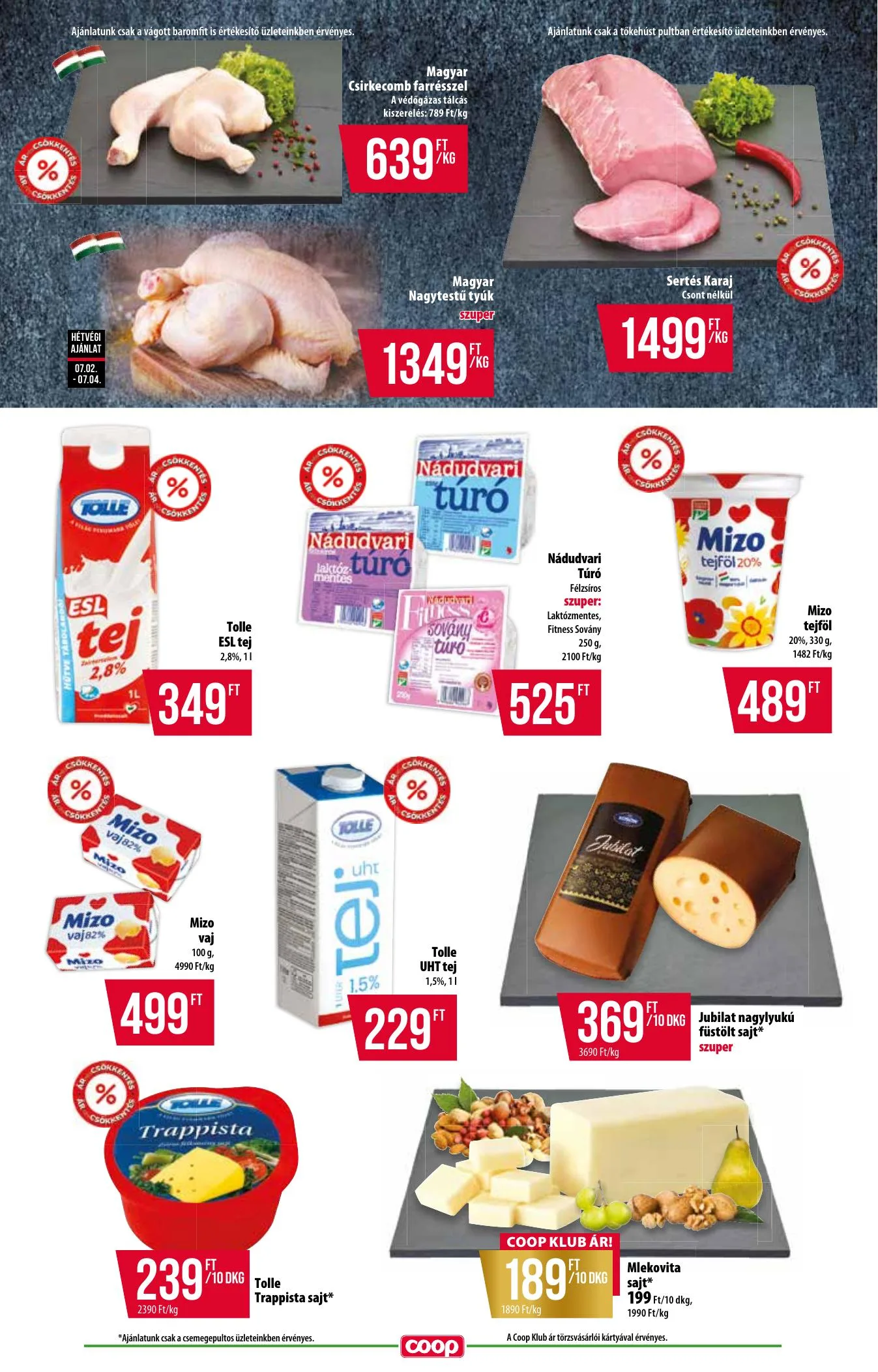 Coop akciós újság Alföld 07.02–07.08 – 3. oldal