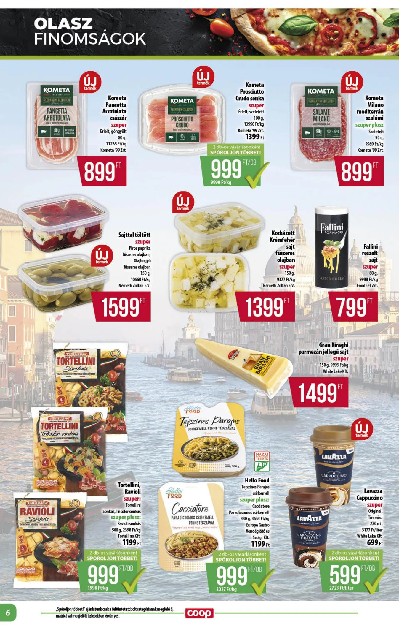 Coop akciós újság Alföld 07.16–07.22 – 6. oldal