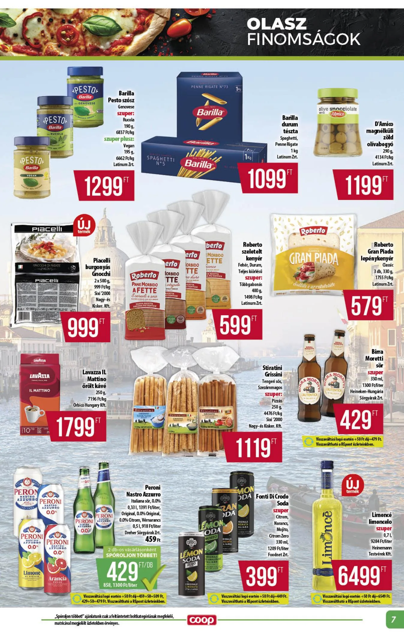 Coop akciós újság Alföld 07.16–07.22 – 7. oldal