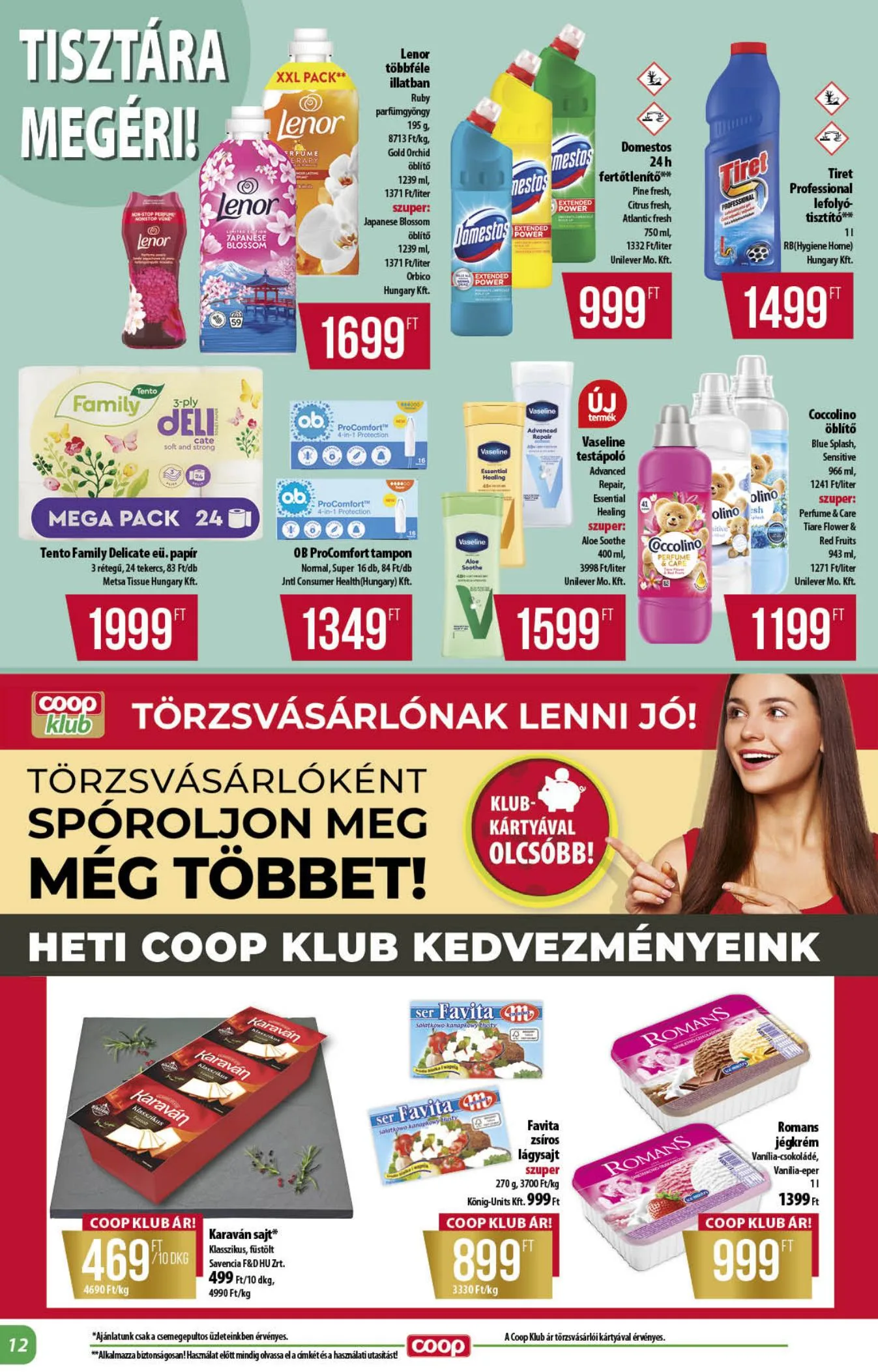 Coop akciós újság Alföld 07.23–07.29 – 12. oldal