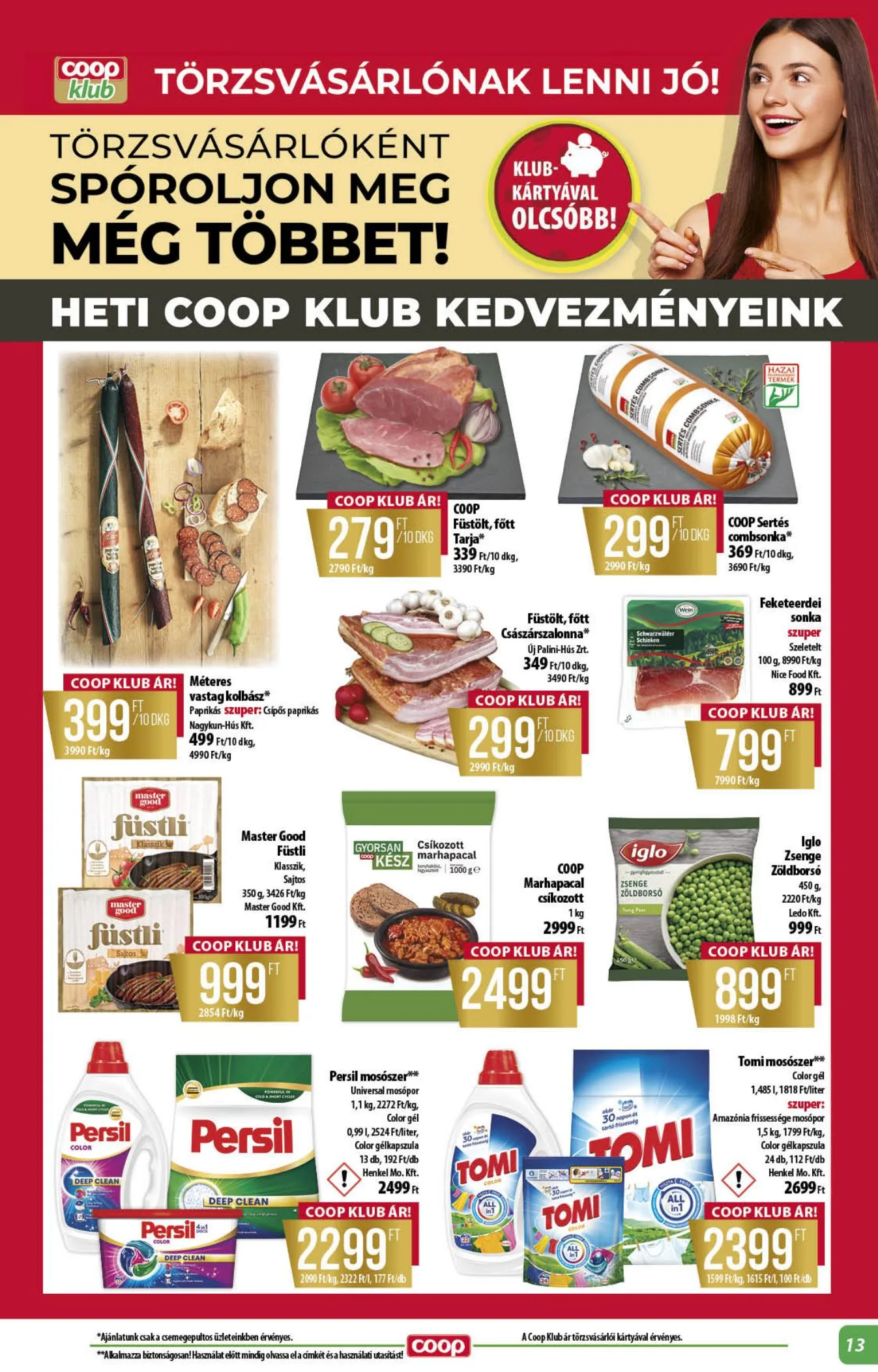 Coop akciós újság Alföld 07.23–07.29 – 13. oldal