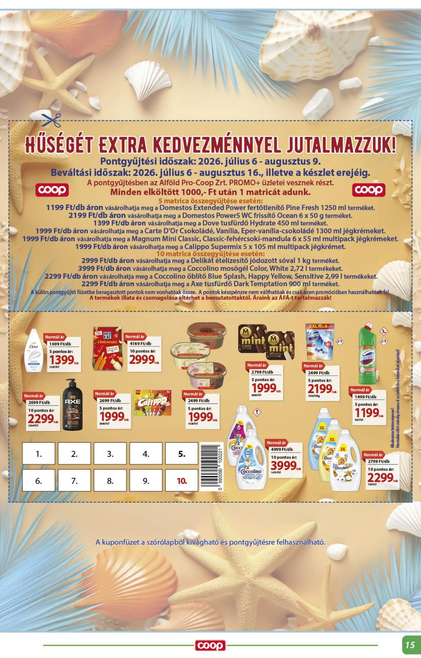 Coop akciós újság Alföld 07.23–07.29 – 15. oldal