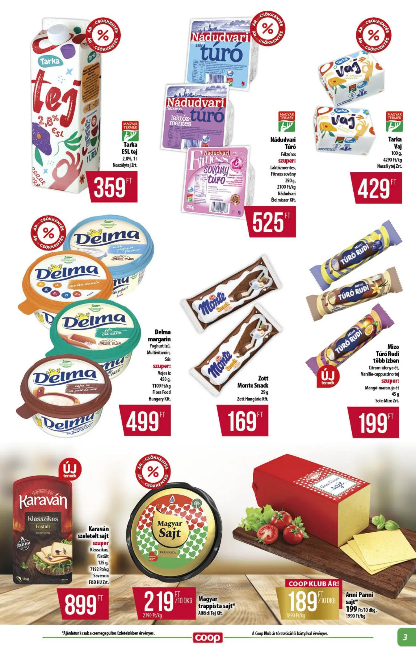 Coop akciós újság Alföld 07.23–07.29 – 3. oldal
