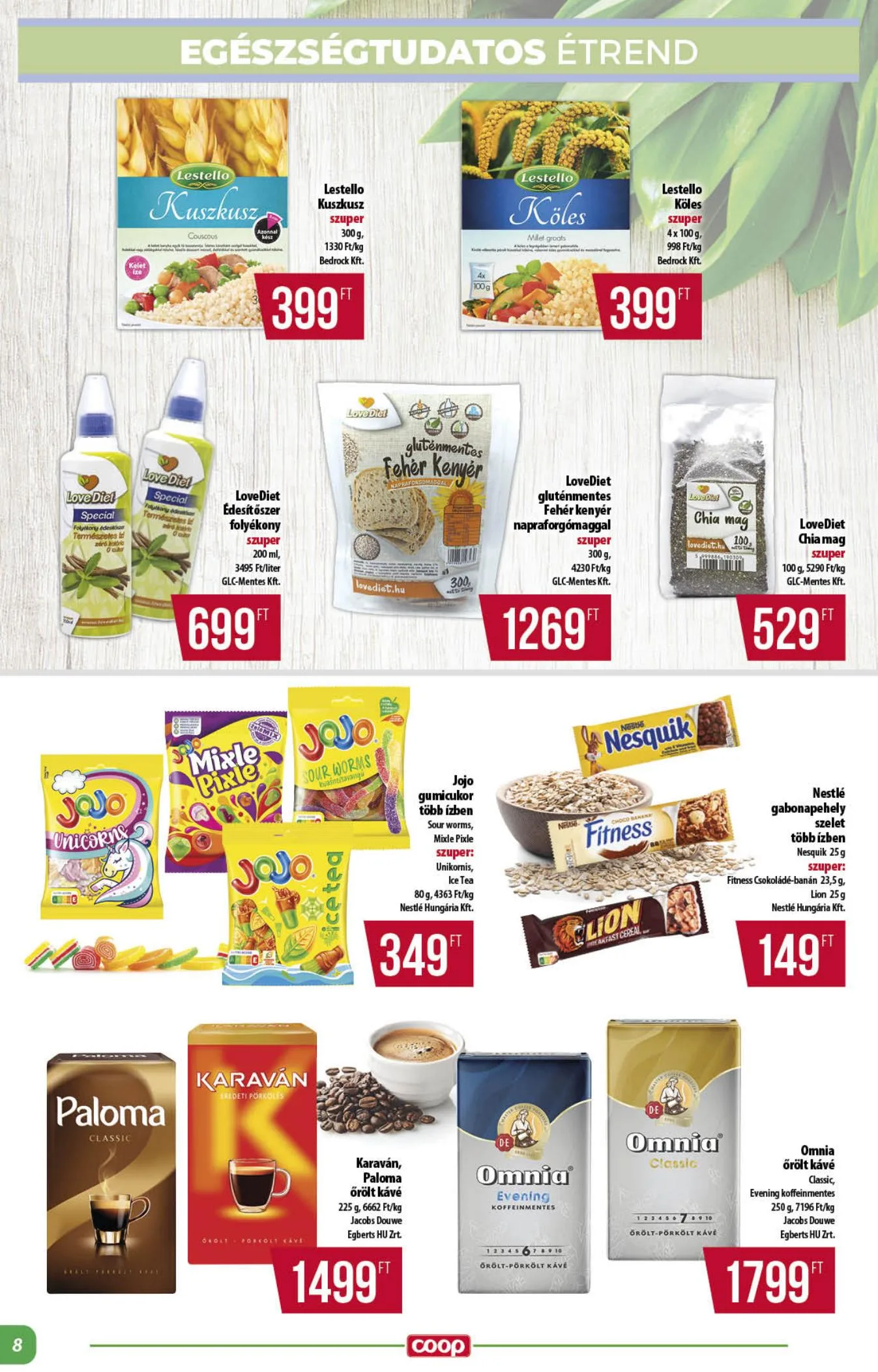 Coop akciós újság Alföld 07.23–07.29 – 8. oldal