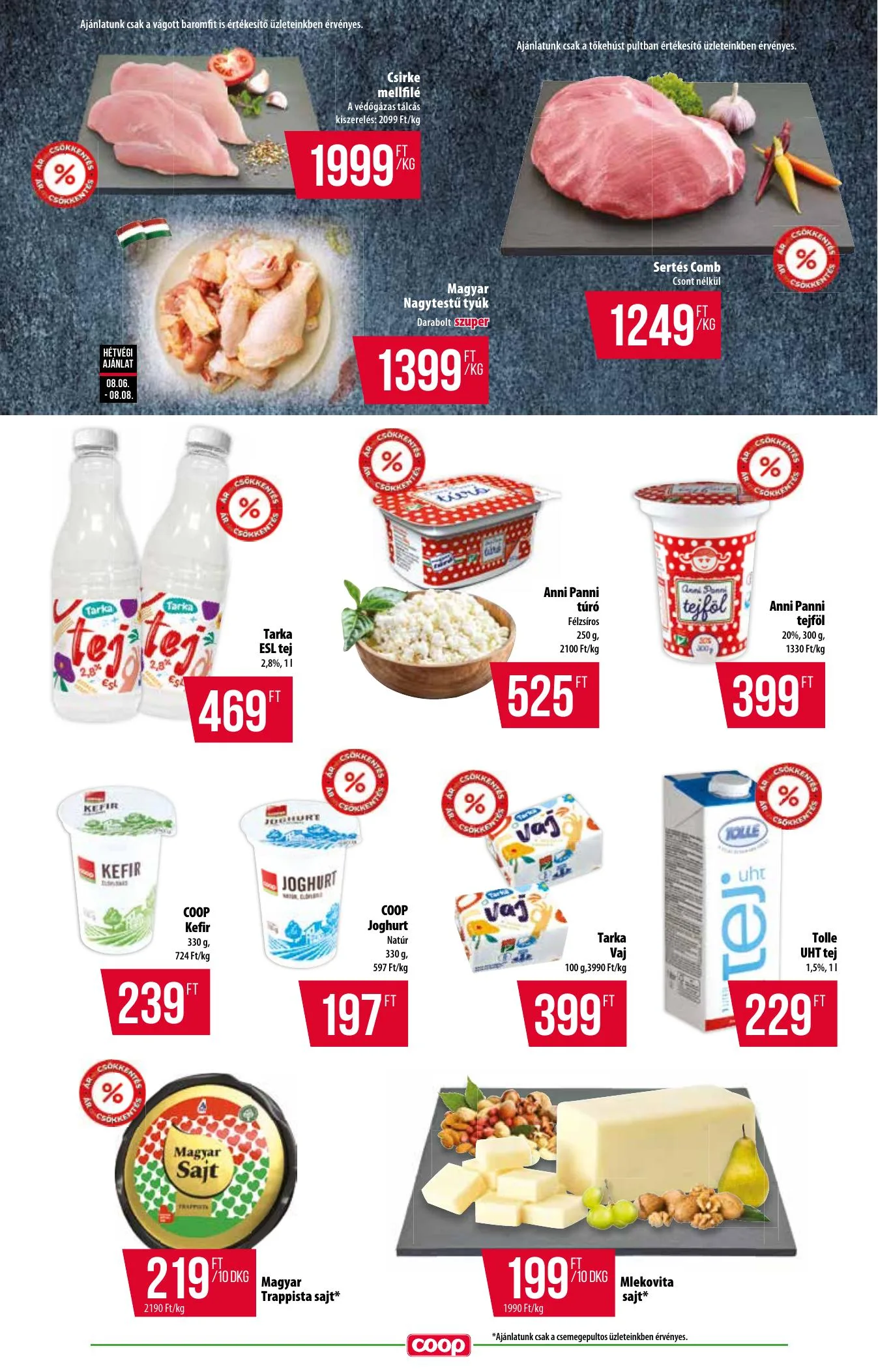Coop akciós újság Alföld 08.06–08.12 – 3. oldal