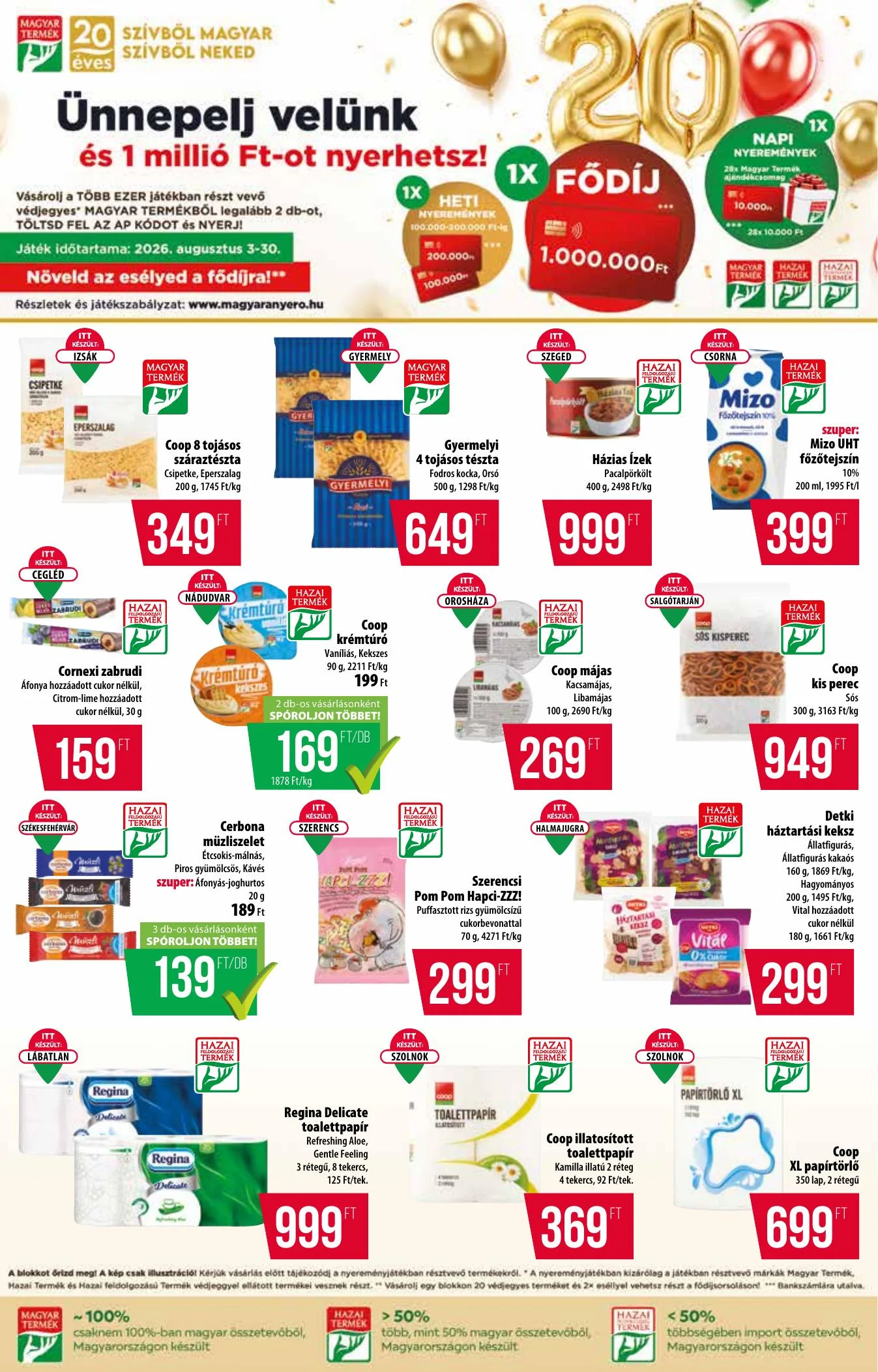 Coop akciós újság Alföld 08.06–08.12 – 4. oldal