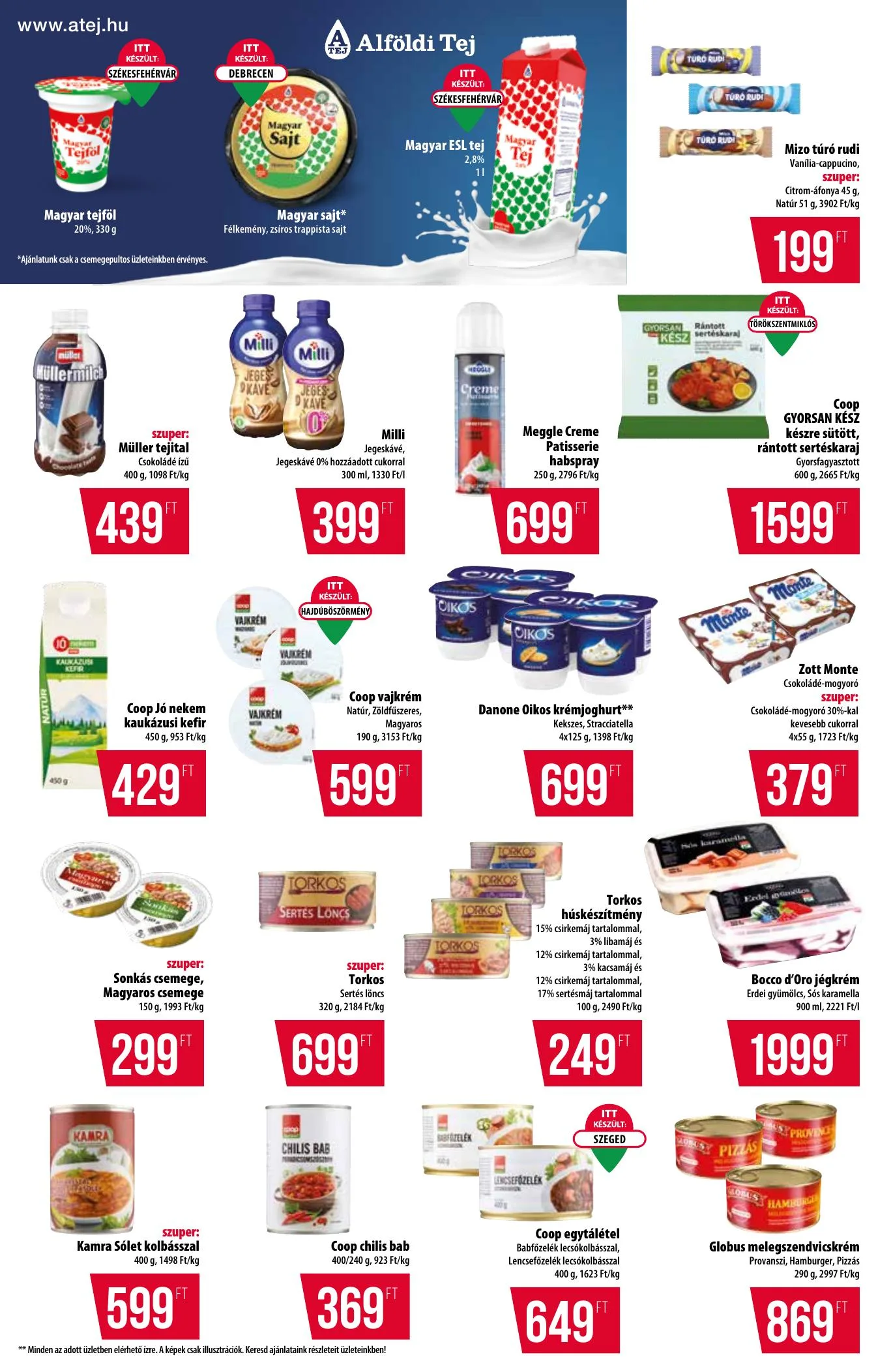 Coop akciós újság Alföld 08.06–08.12 – 6. oldal
