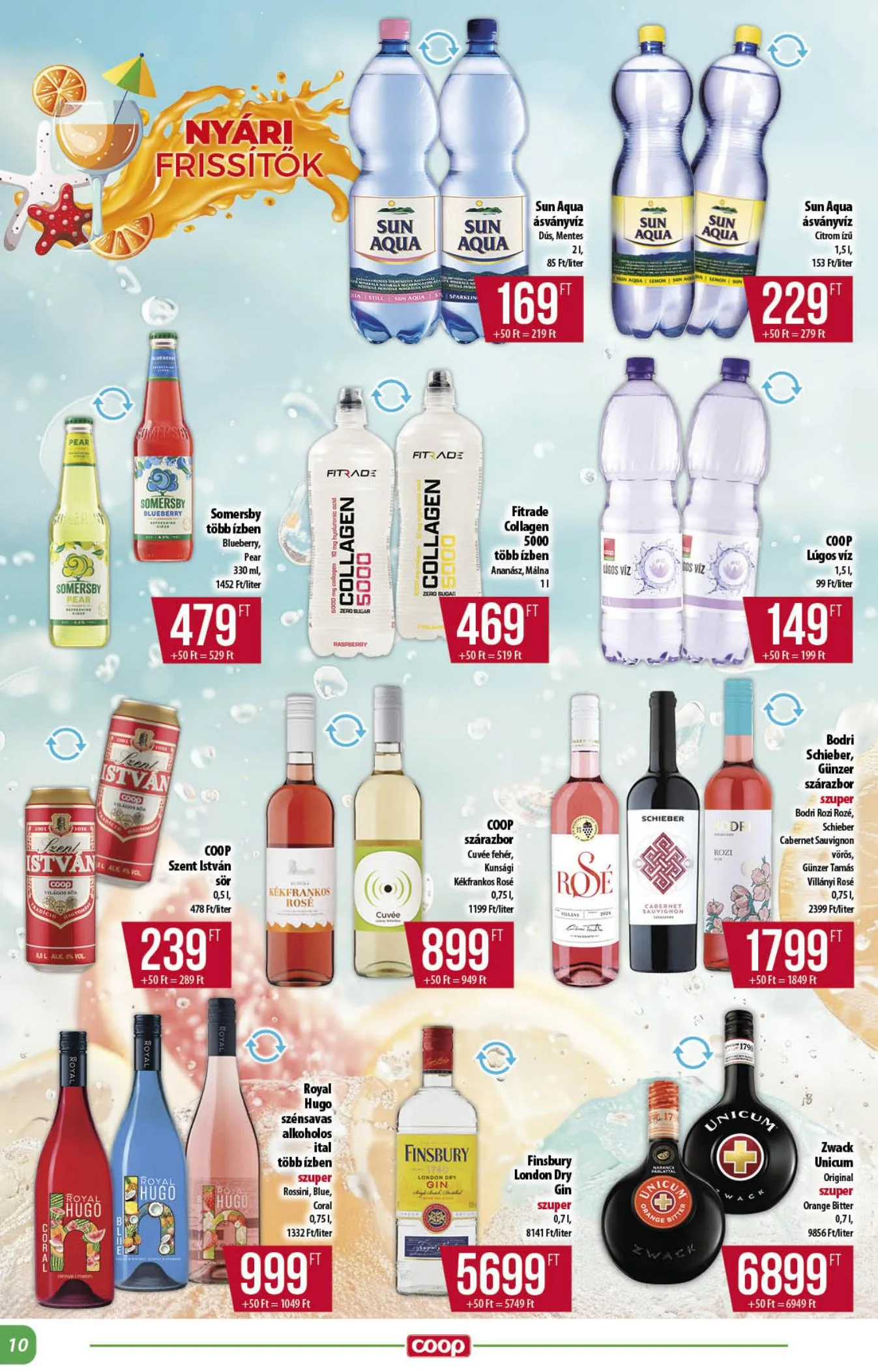 Coop akciós újság Alföld 08.13–08.19 – 10. oldal