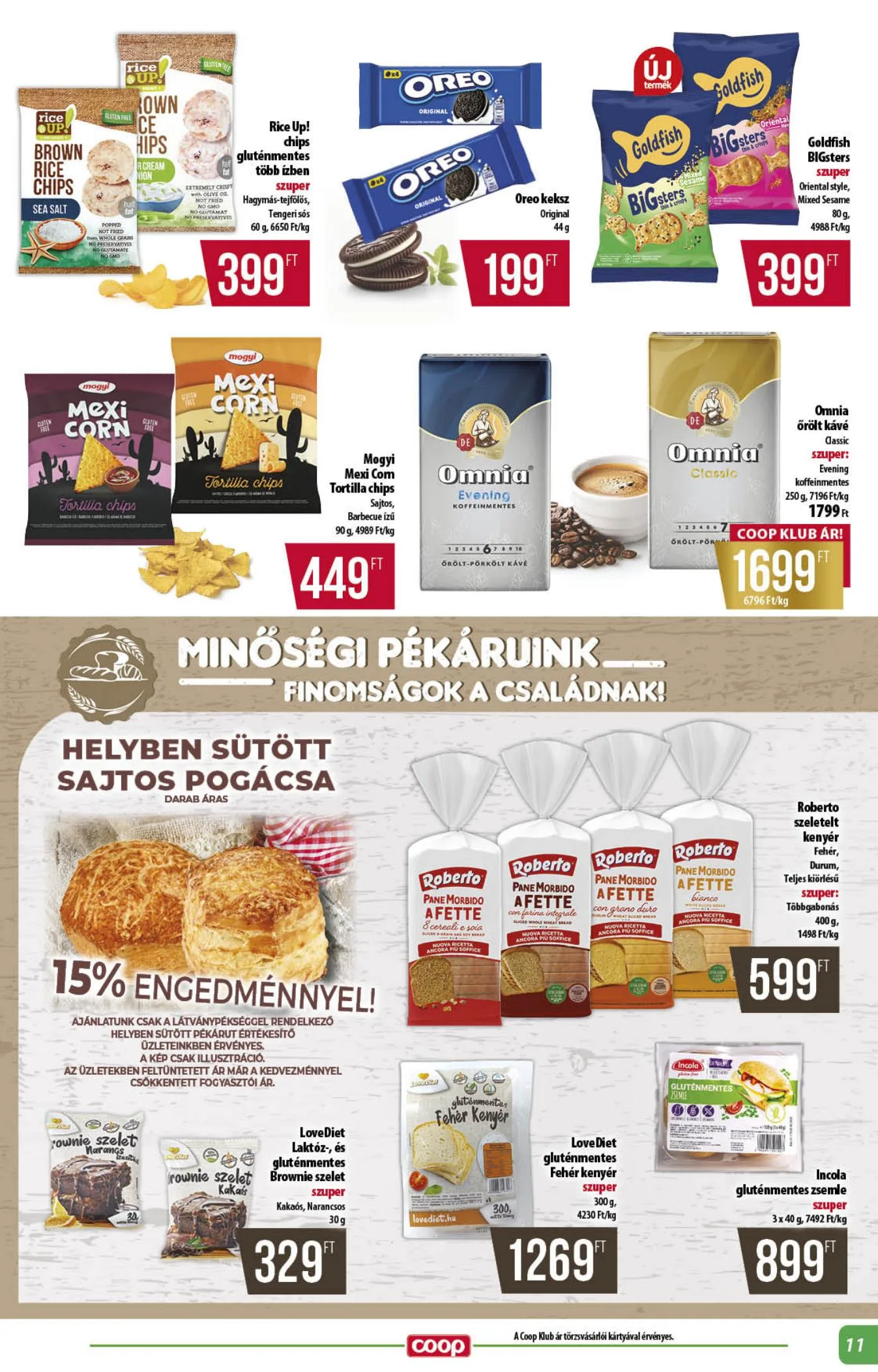 Coop akciós újság Alföld 08.13–08.19 – 11. oldal