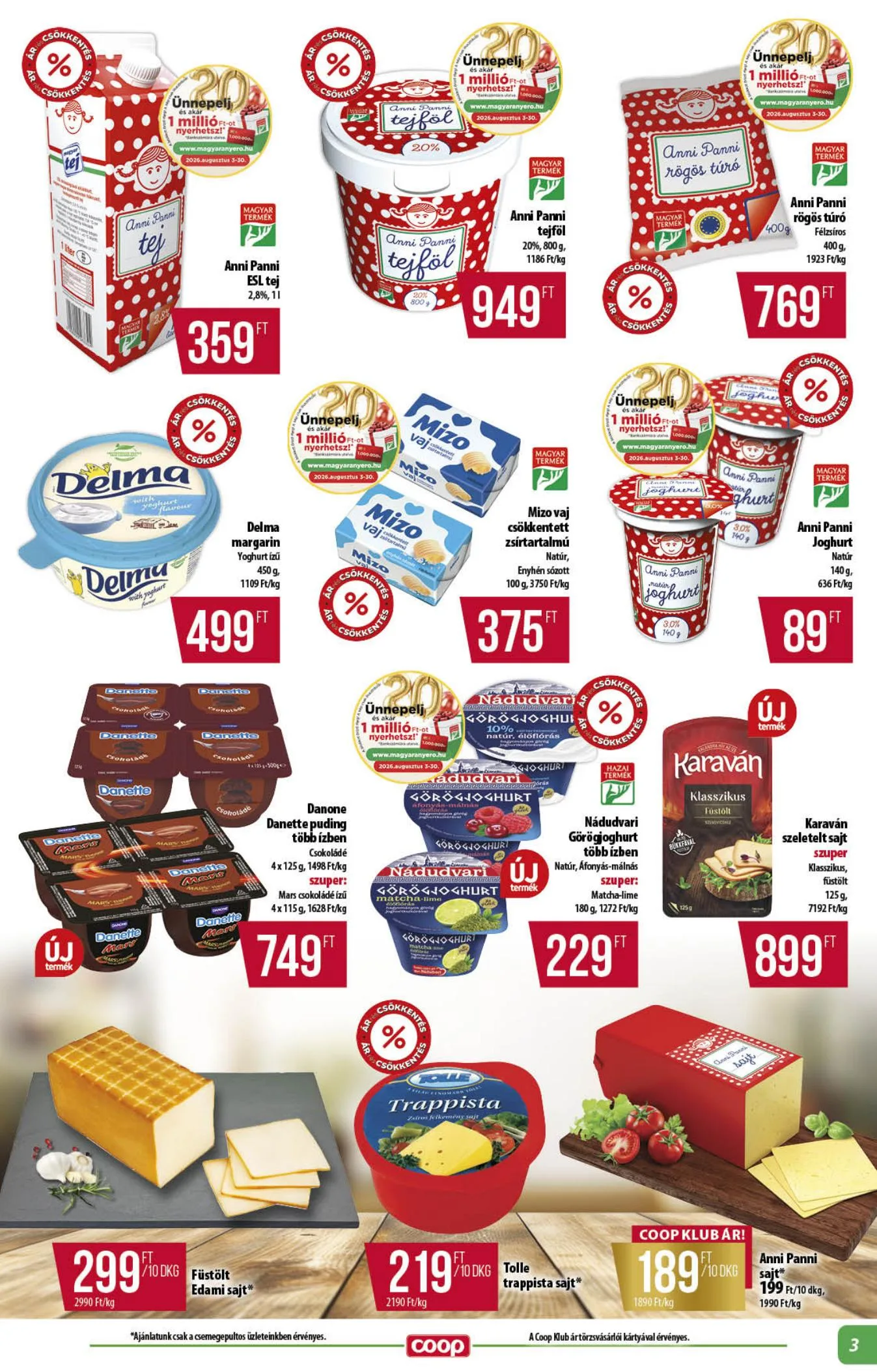 Coop akciós újság Alföld 08.13–08.19 – 3. oldal