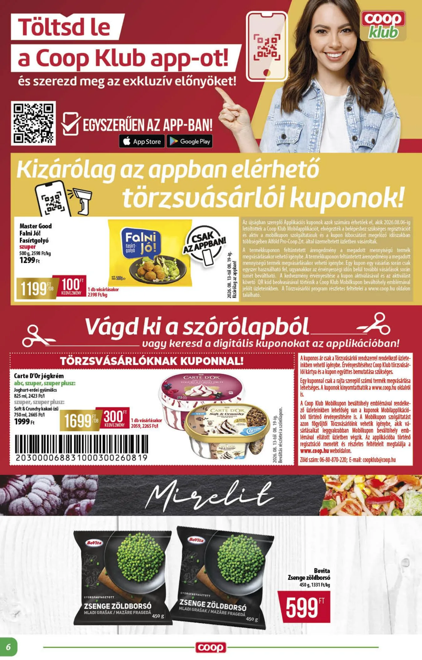 Coop akciós újság Alföld 08.13–08.19 – 6. oldal