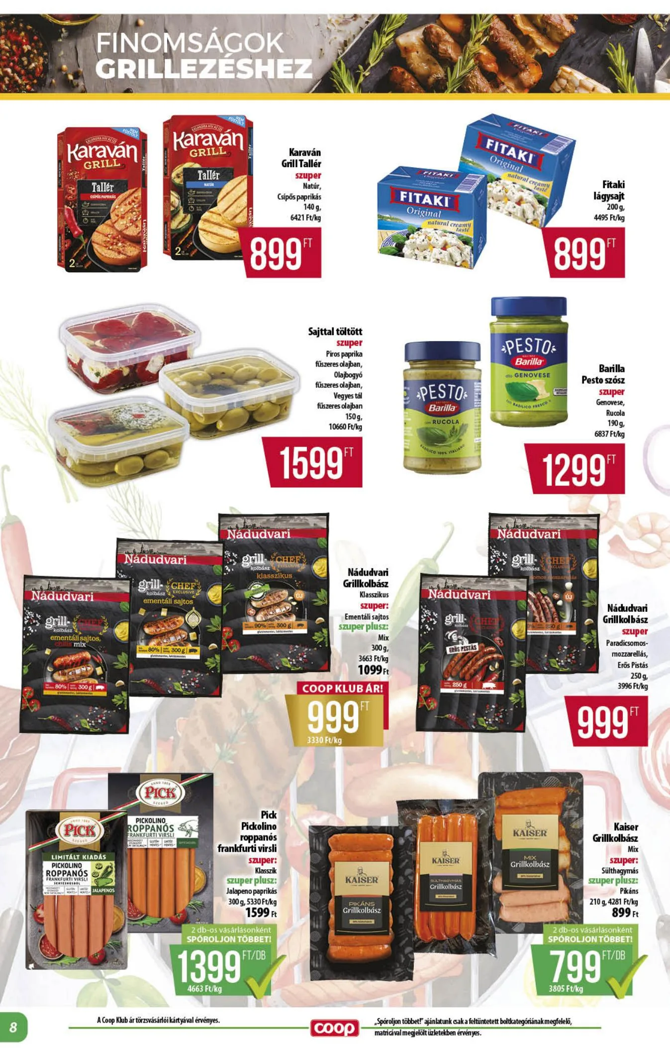 Coop akciós újság Alföld 08.13–08.19 – 8. oldal